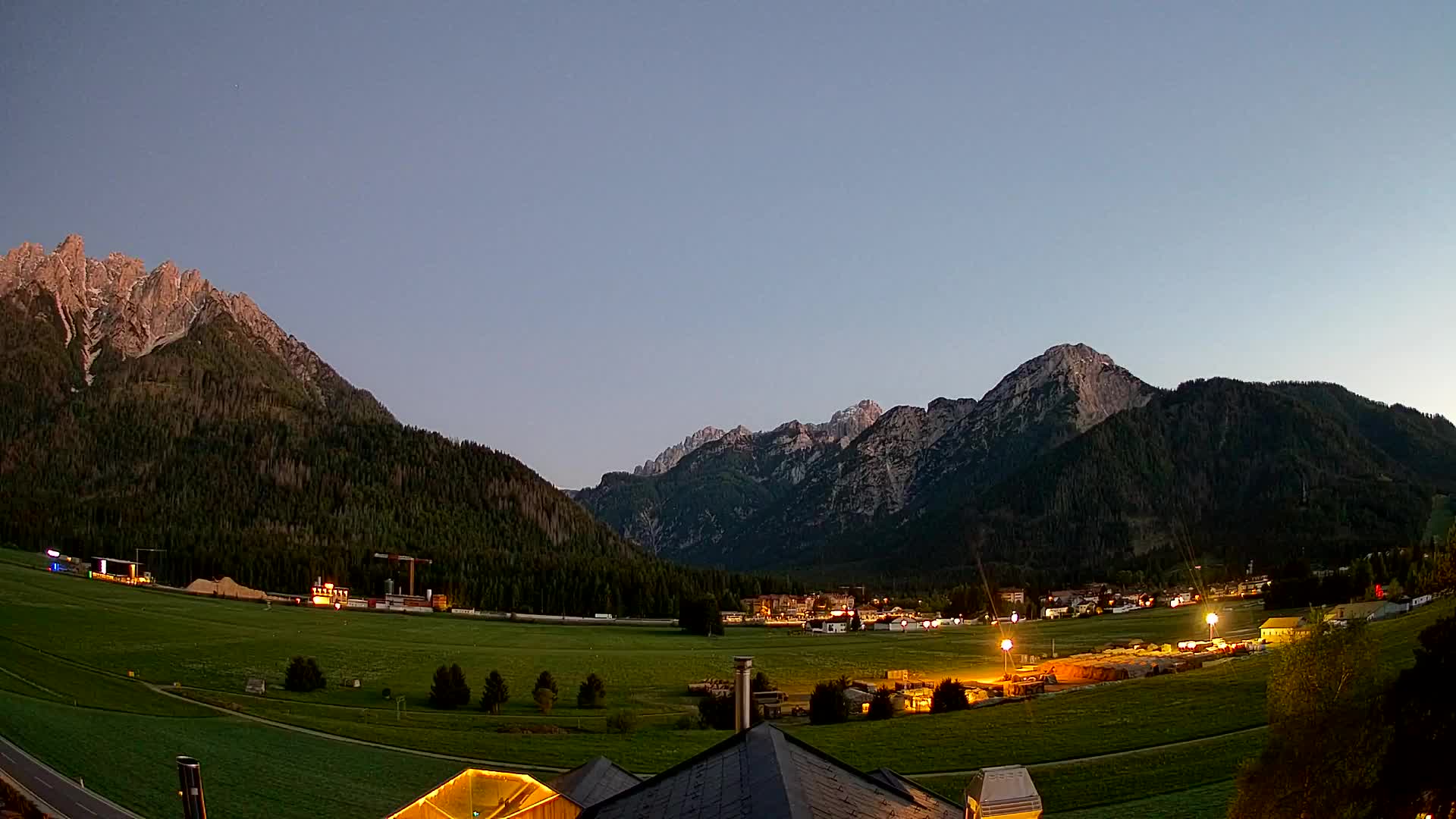 Webcam Toblach Dolomiten – Blick vom Hotel Rosengarten
