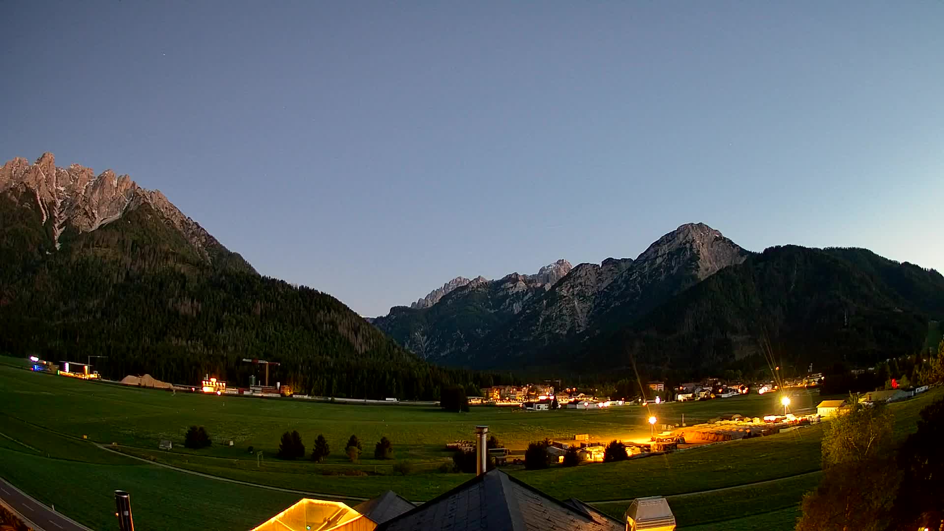Webcam Toblach Dolomiten – Blick vom Hotel Rosengarten