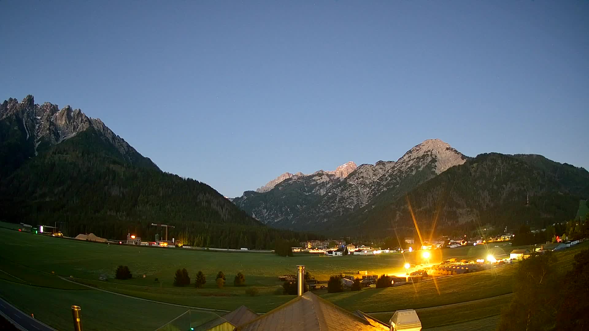 Webcam Toblach Dolomiten – Blick vom Hotel Rosengarten