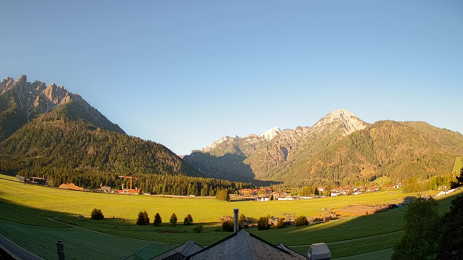 Webcam Toblach Dolomites – Vue depuis l’Hôtel Rosengarten