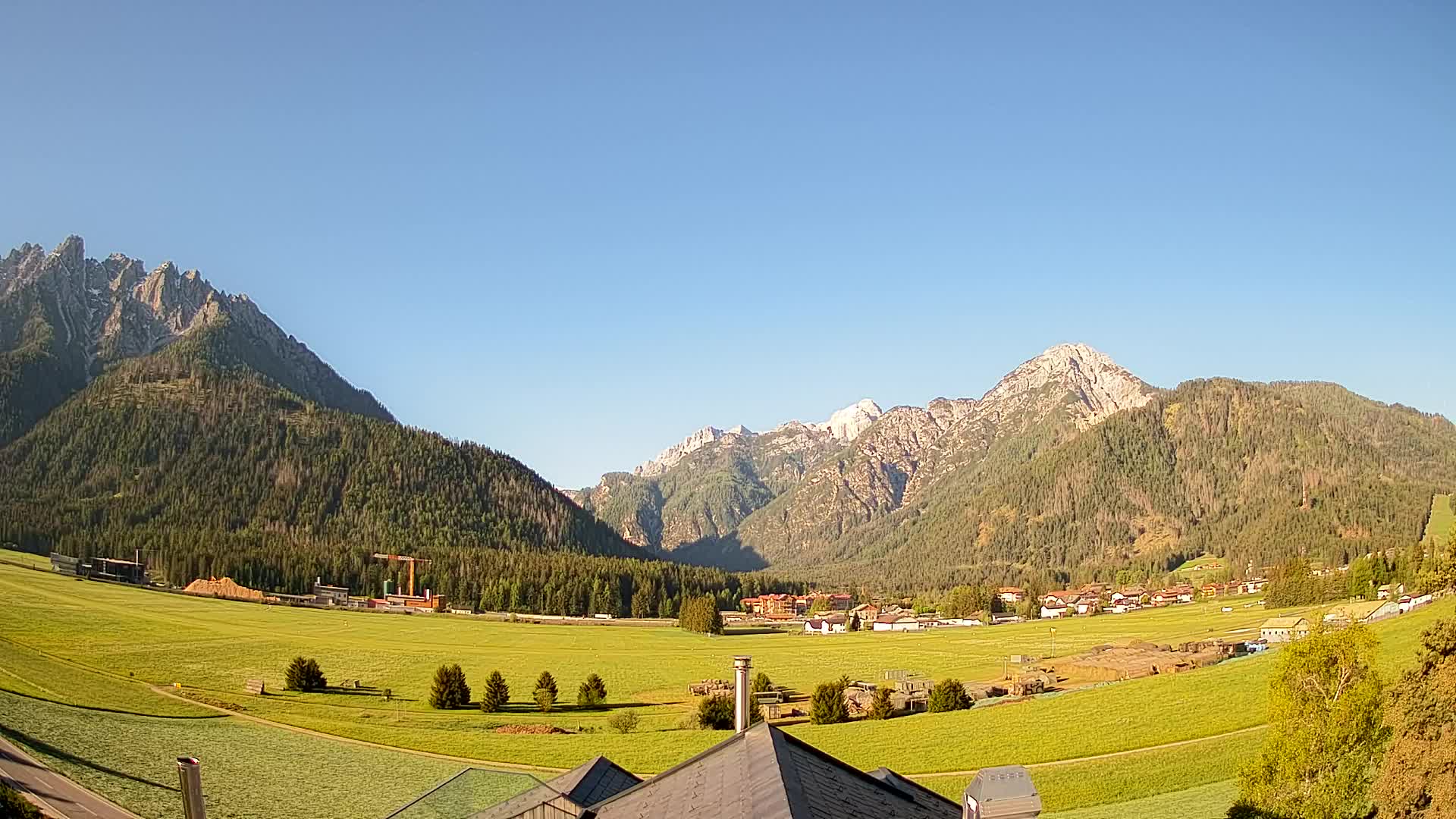 Webcam Toblach Dolomitas – Vista desde el Hotel Rosengarten