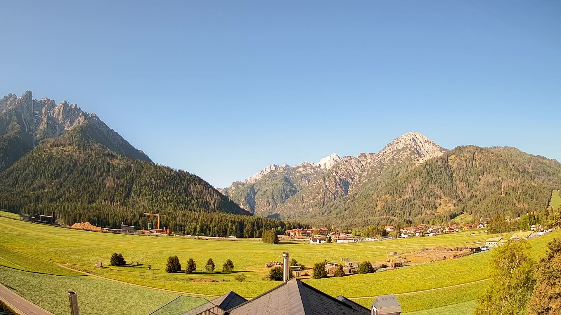 Webcam Toblach Dolomitas – Vista desde el Hotel Rosengarten