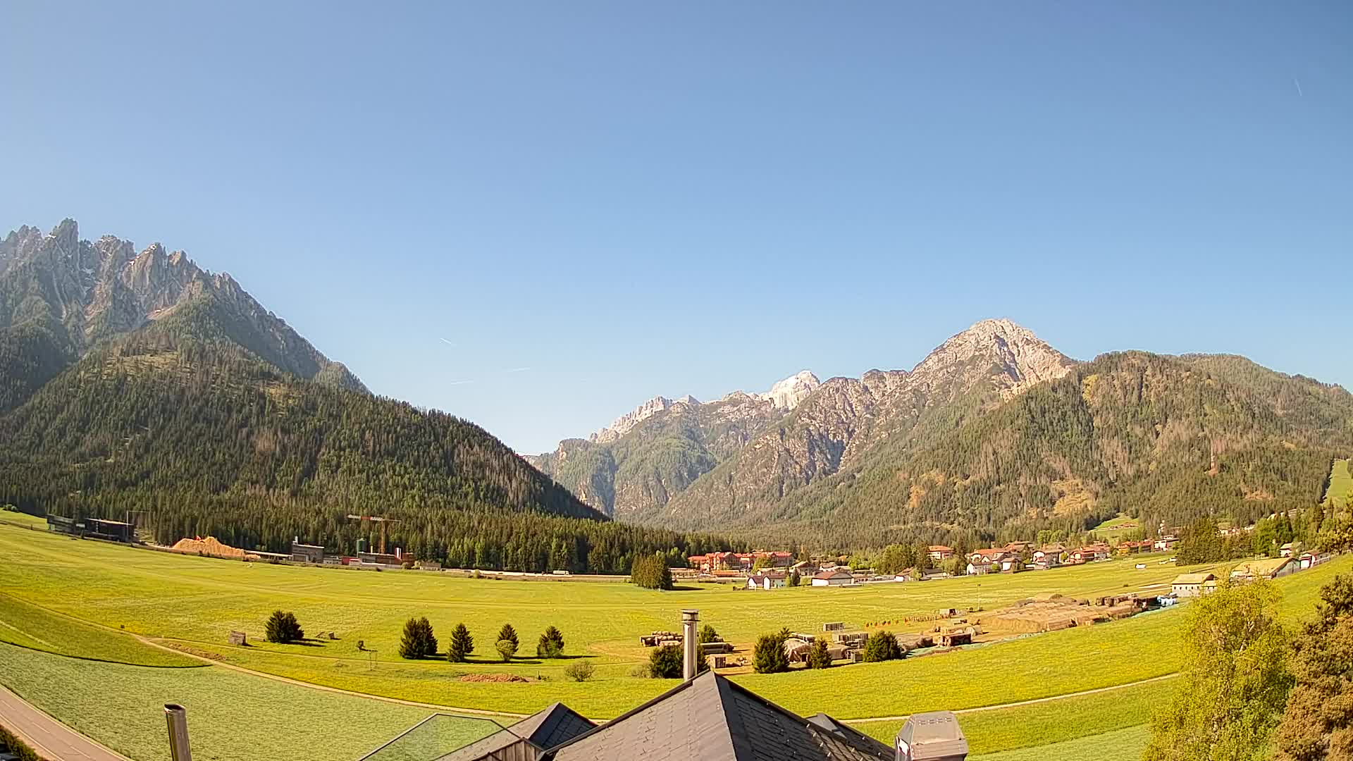 Webcam Toblach Dolomitas – Vista desde el Hotel Rosengarten