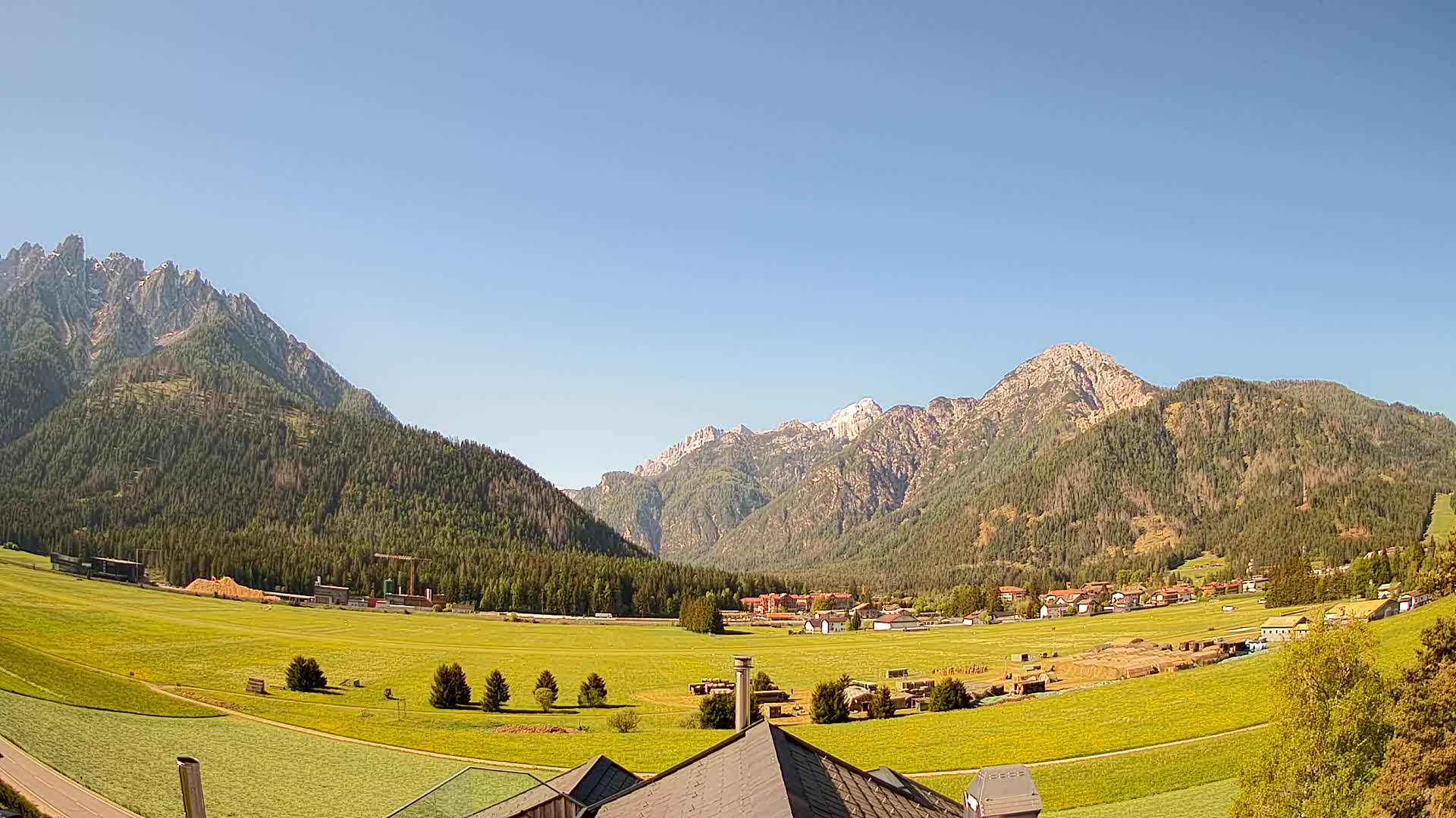 Webcam Toblach Dolomiten – Blick vom Hotel Rosengarten