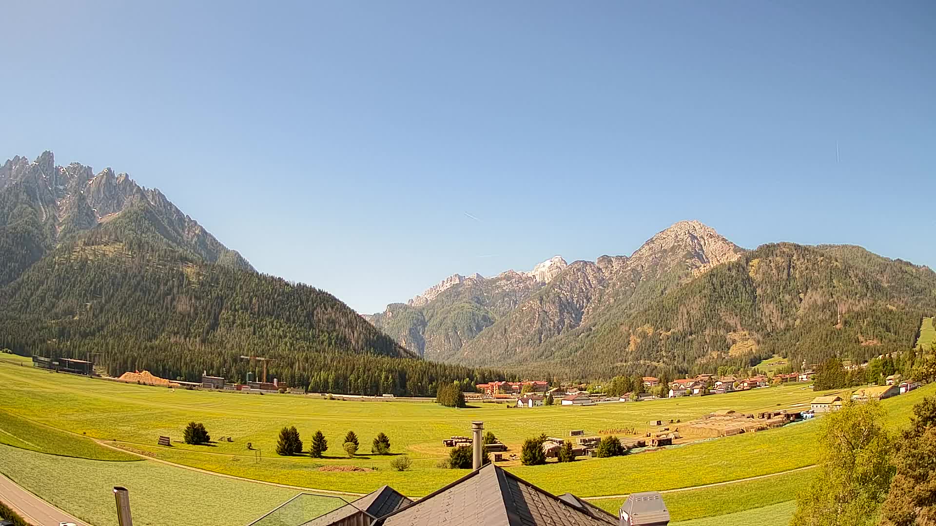 Webcam Toblach Dolomitas – Vista desde el Hotel Rosengarten
