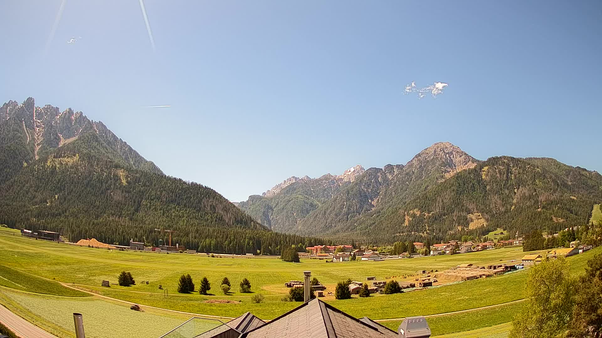 Webcam Dobbiaco Dolomiti – Vista dall’Hotel Rosengarten