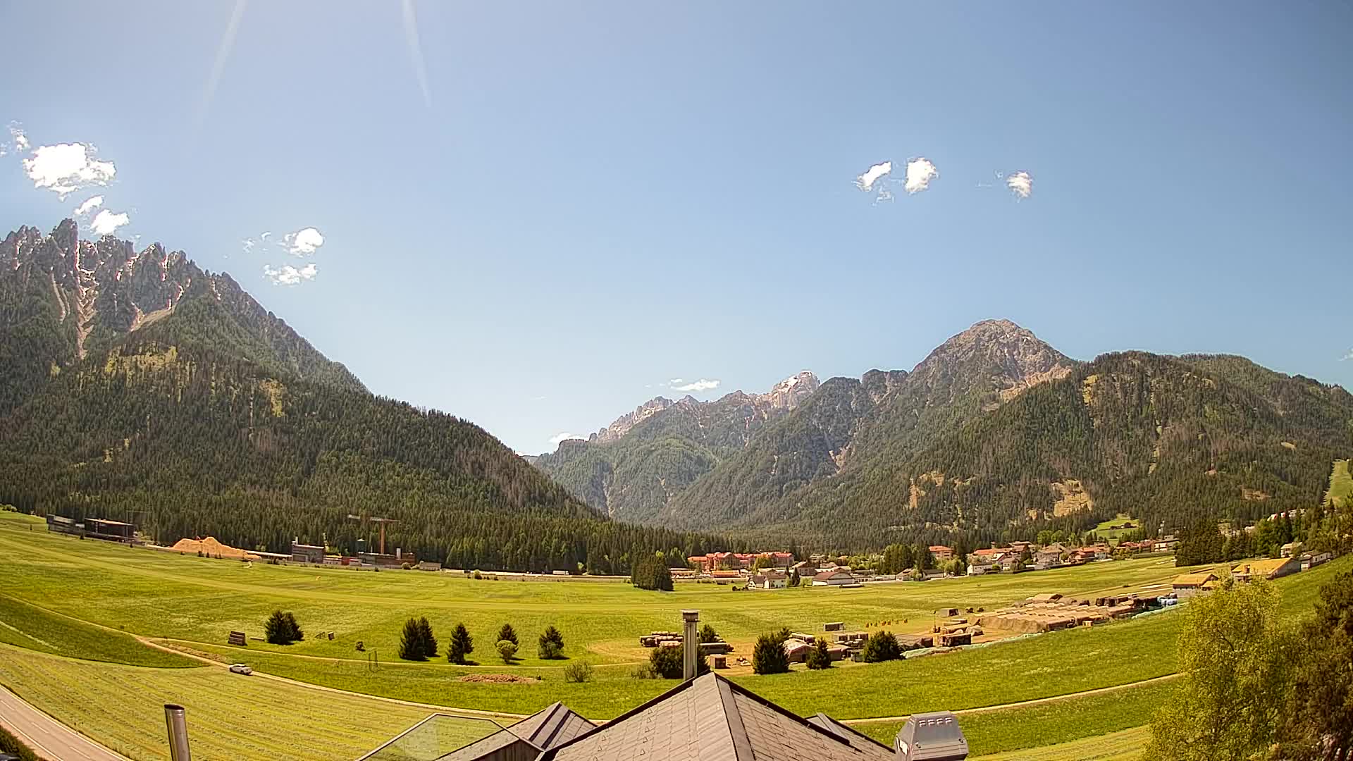Webcam Toblach Dolomitas – Vista desde el Hotel Rosengarten