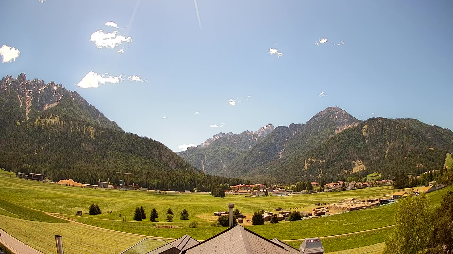 Webcam Toblach Dolomitas – Vista desde el Hotel Rosengarten