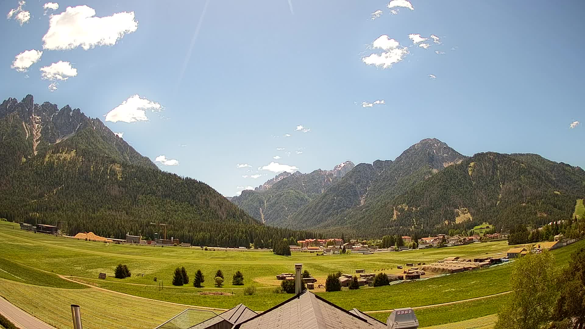 Webcam Dobbiaco Dolomiti – Vista dall’Hotel Rosengarten