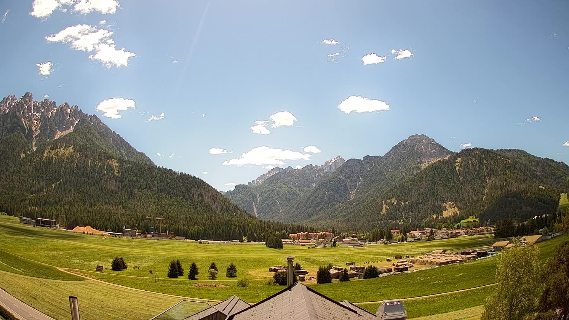 Webcam Toblach Dolomiten – Blick vom Hotel Rosengarten