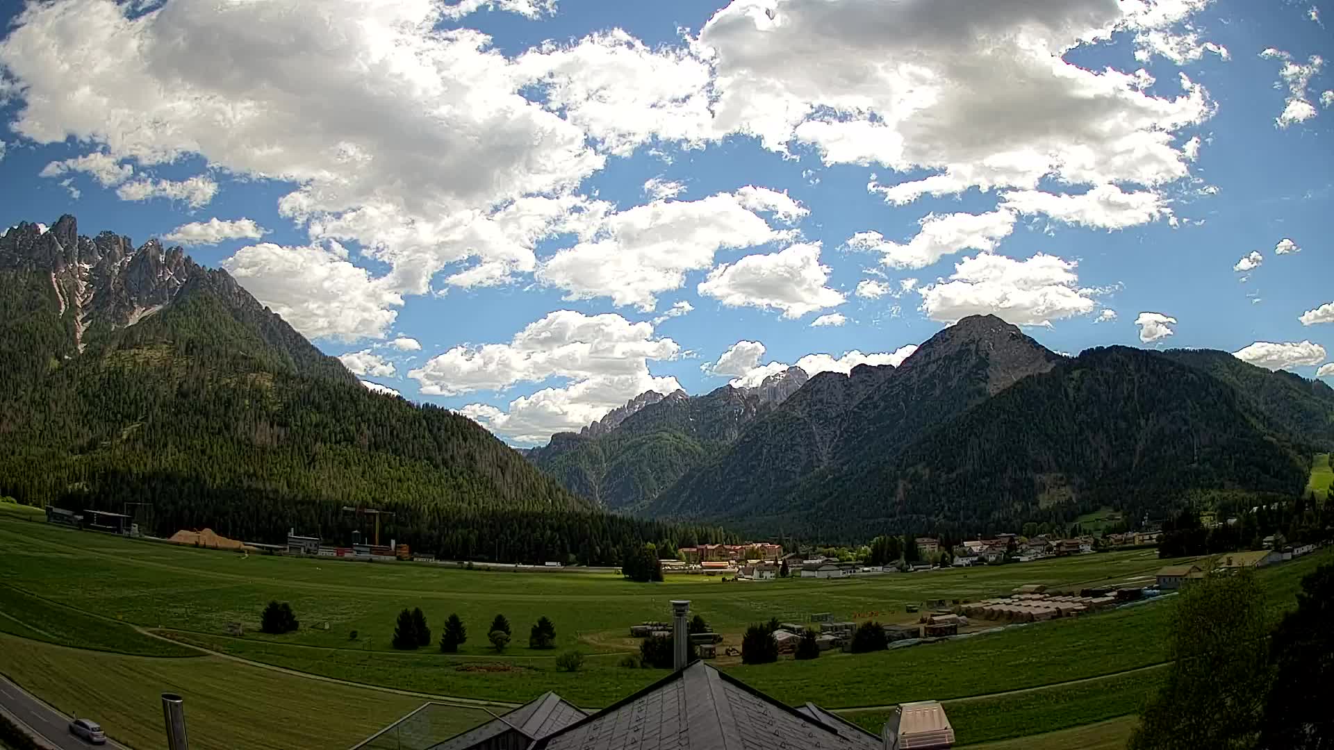 Webcam Toblach Dolomiten – Blick vom Hotel Rosengarten