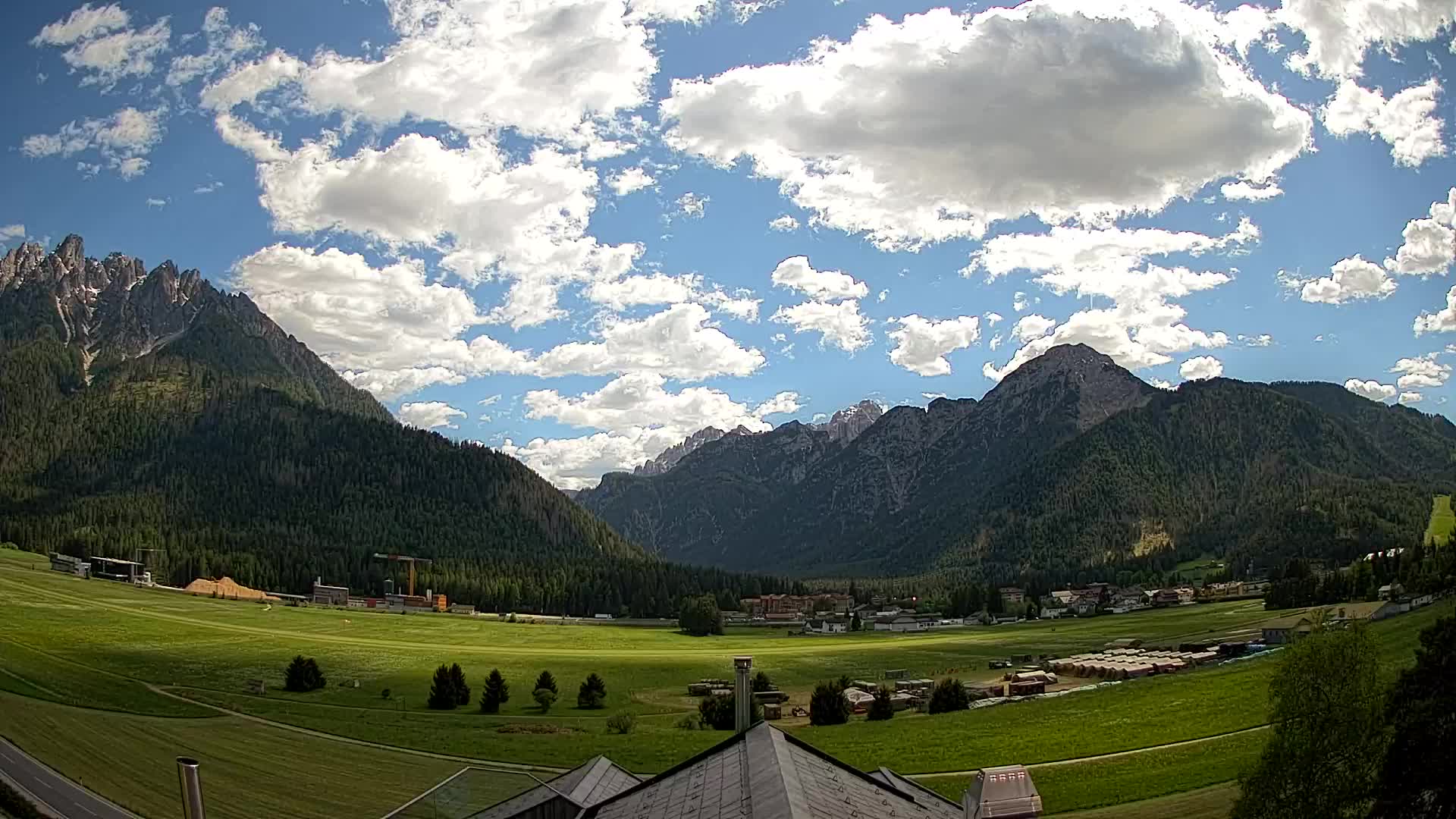 Webcam Toblach Dolomiten – Blick vom Hotel Rosengarten