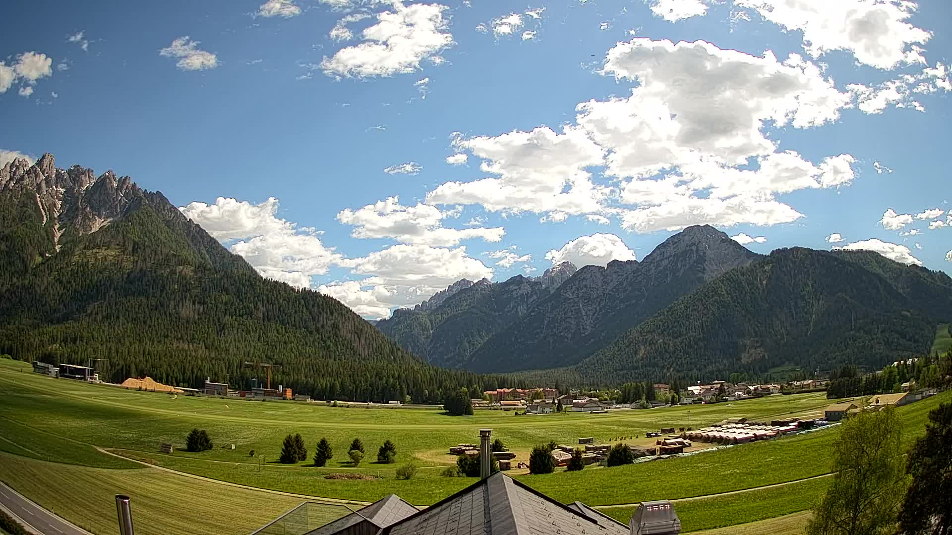Webcam Toblach Dolomitas – Vista desde el Hotel Rosengarten