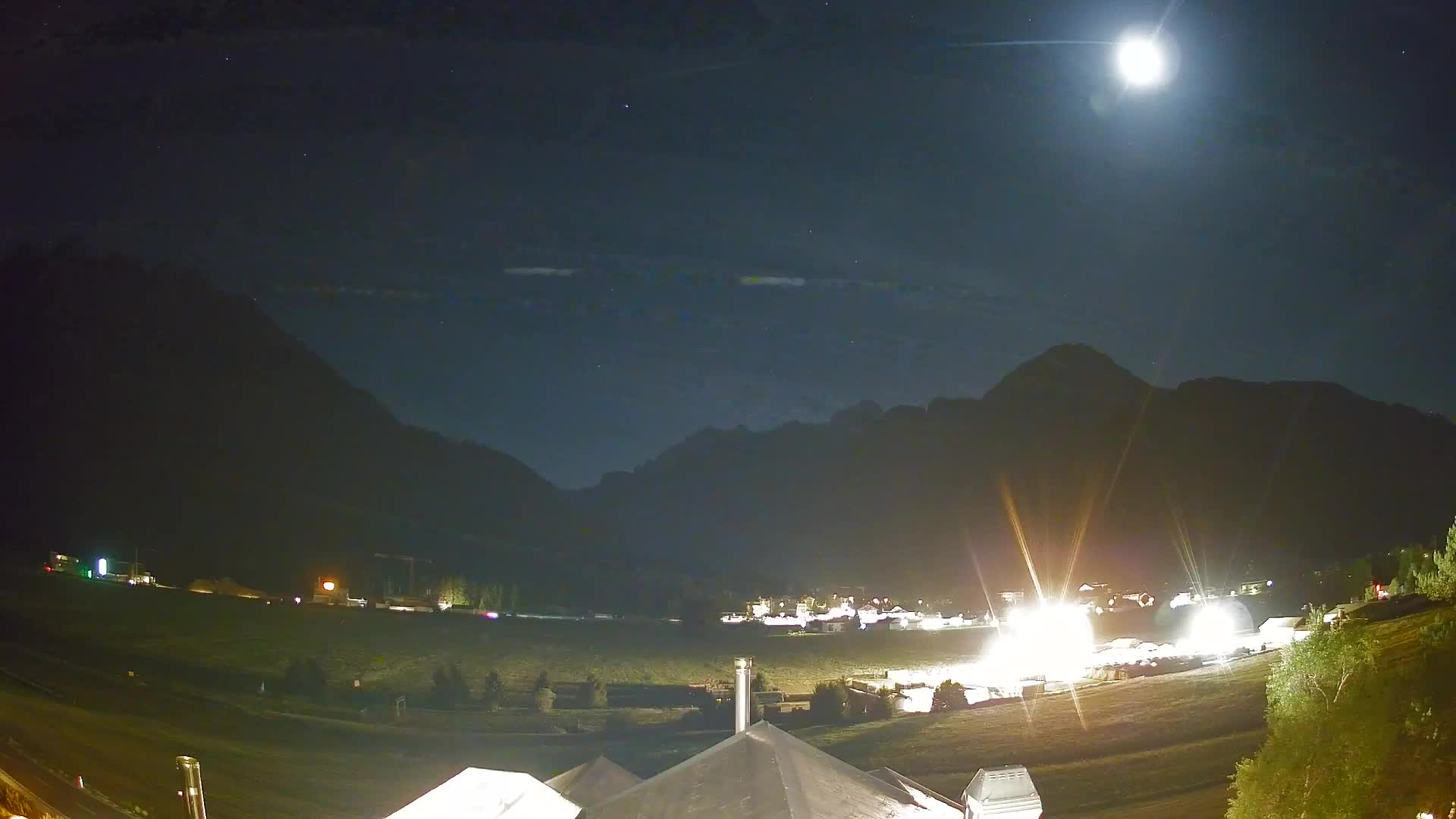 Webcam Toblach Dolomites – View from Hotel Rosengarten