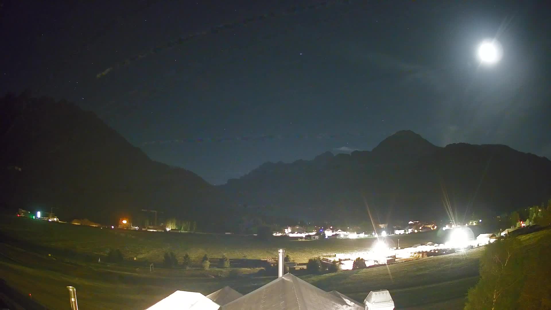 Webcam Toblach Dolomites – View from Hotel Rosengarten