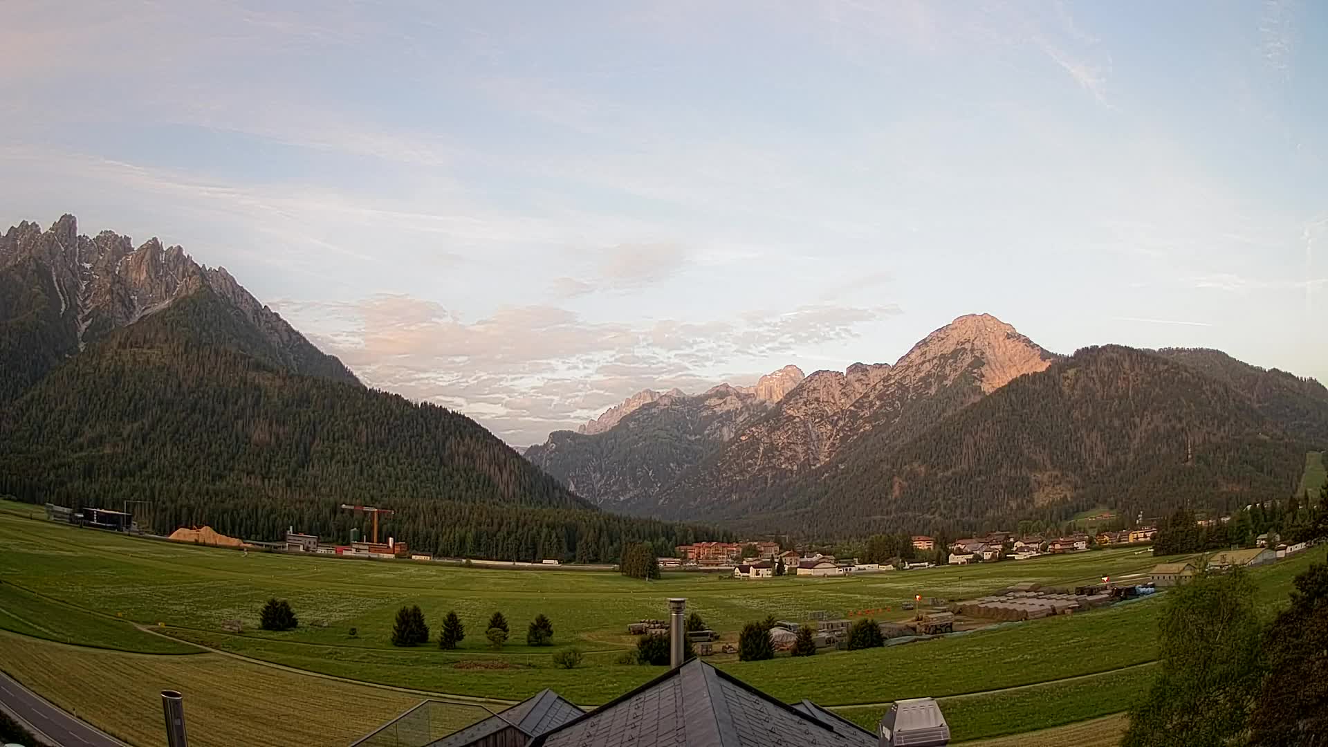 Webcam Toblach Dolomiten – Blick vom Hotel Rosengarten
