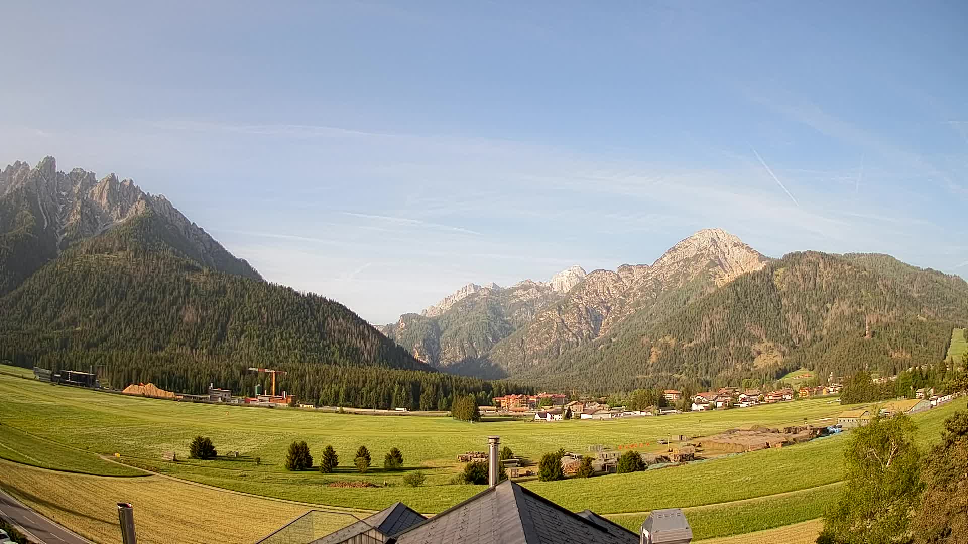 Webcam Toblach Dolomiten – Blick vom Hotel Rosengarten