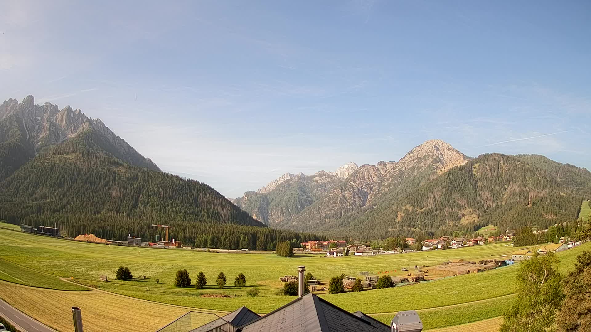 Webcam Dobbiaco Dolomiti – Vista dall’Hotel Rosengarten
