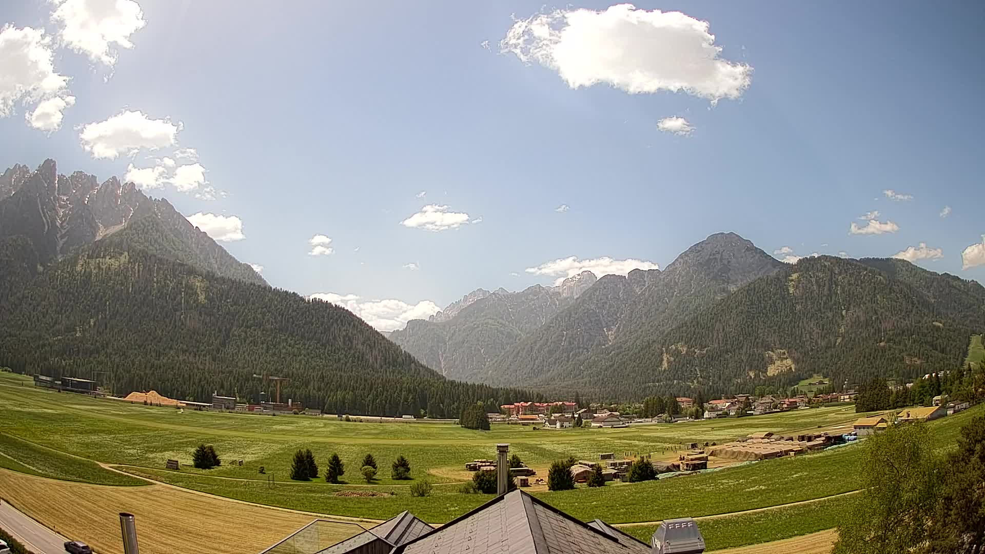 Webcam Toblach Dolomitas – Vista desde el Hotel Rosengarten