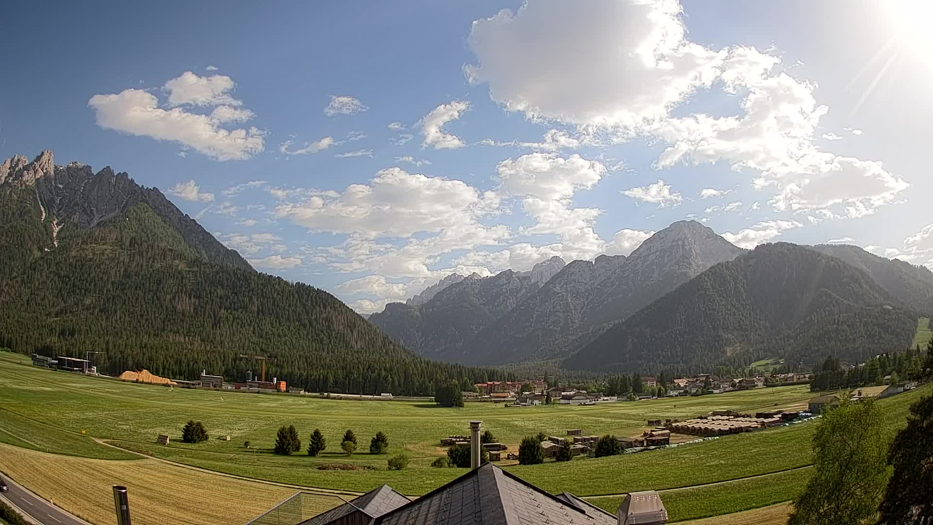 Webcam Toblach Dolomiten – Blick vom Hotel Rosengarten