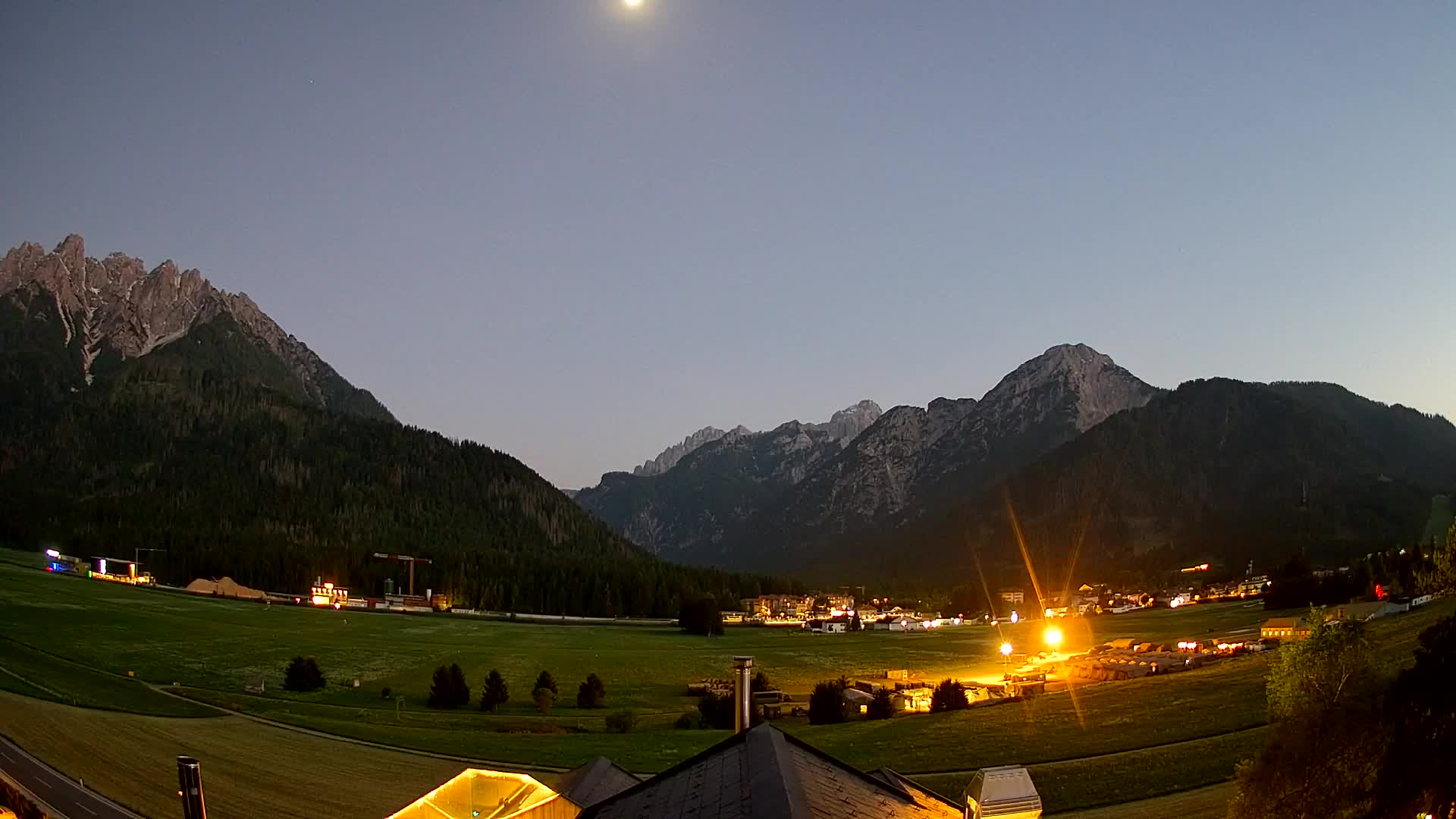 Webcam Toblach Dolomiten – Blick vom Hotel Rosengarten