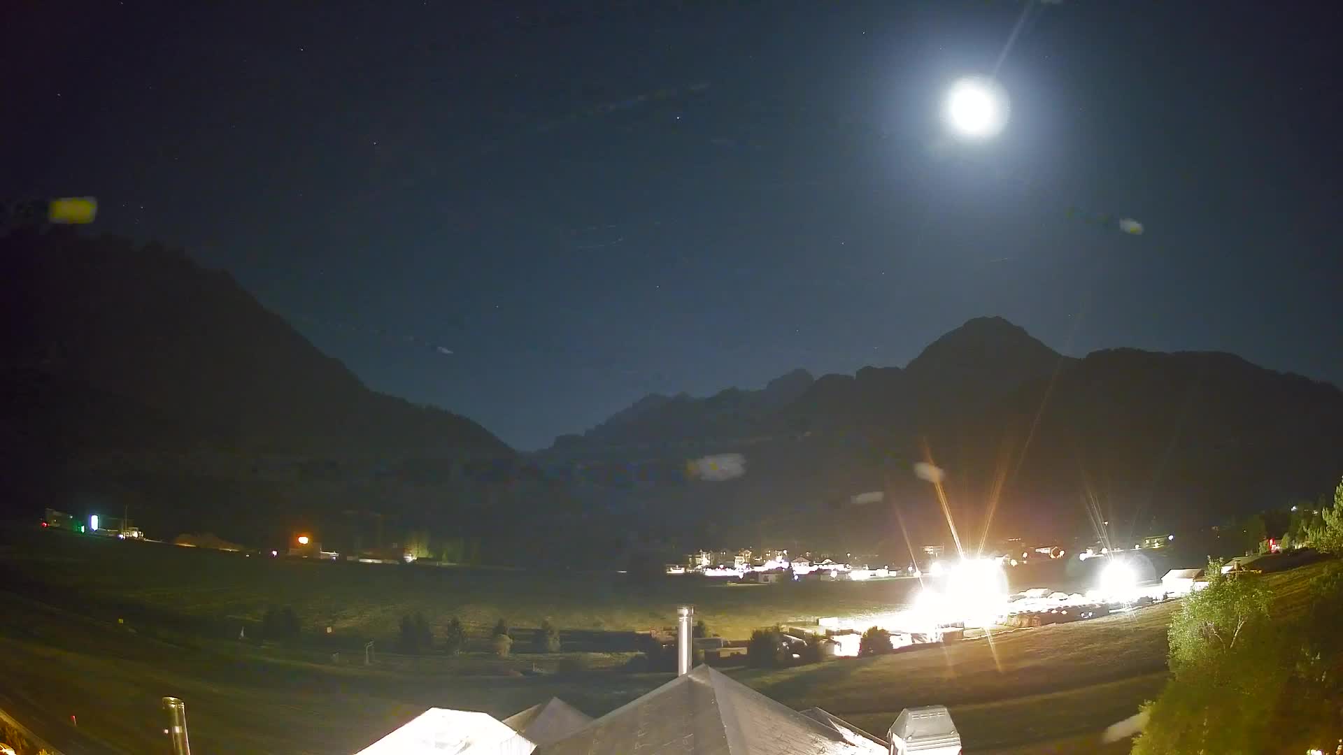 Webcam Toblach Dolomites – View from Hotel Rosengarten