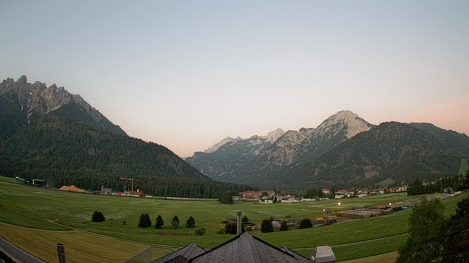 Webcam Toblach Dolomiten – Blick vom Hotel Rosengarten