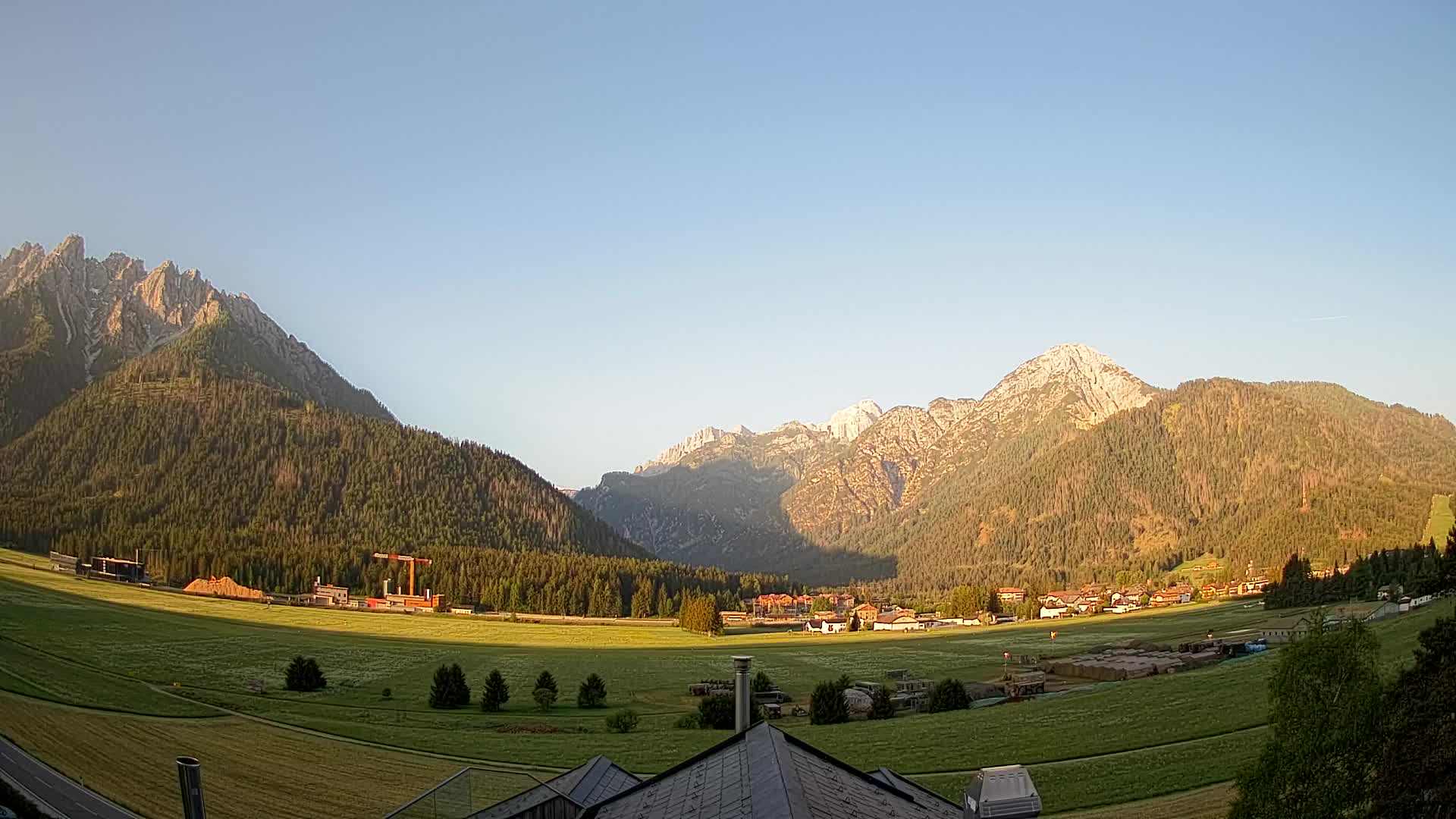 Webcam Toblach Dolomiten – Blick vom Hotel Rosengarten