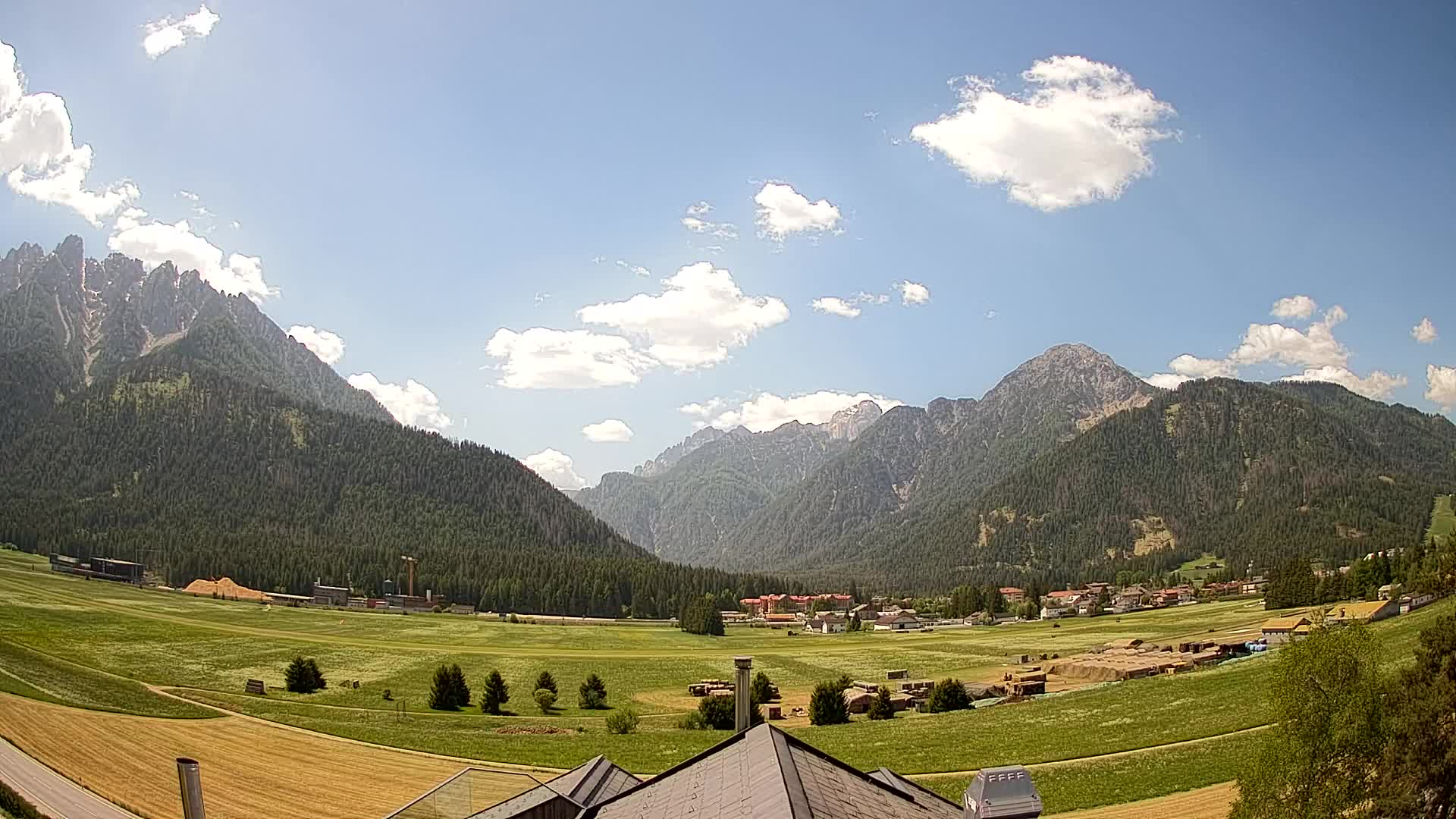 Webcam Toblach Dolomites – Vue depuis l’Hôtel Rosengarten