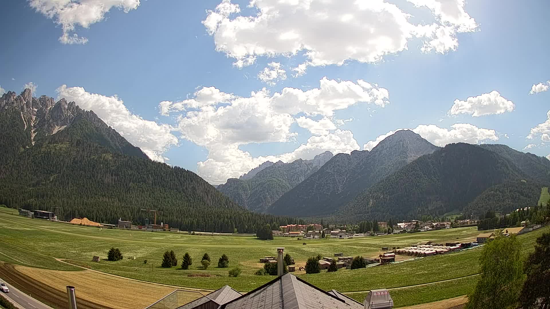 Webcam Toblach Dolomiten – Blick vom Hotel Rosengarten