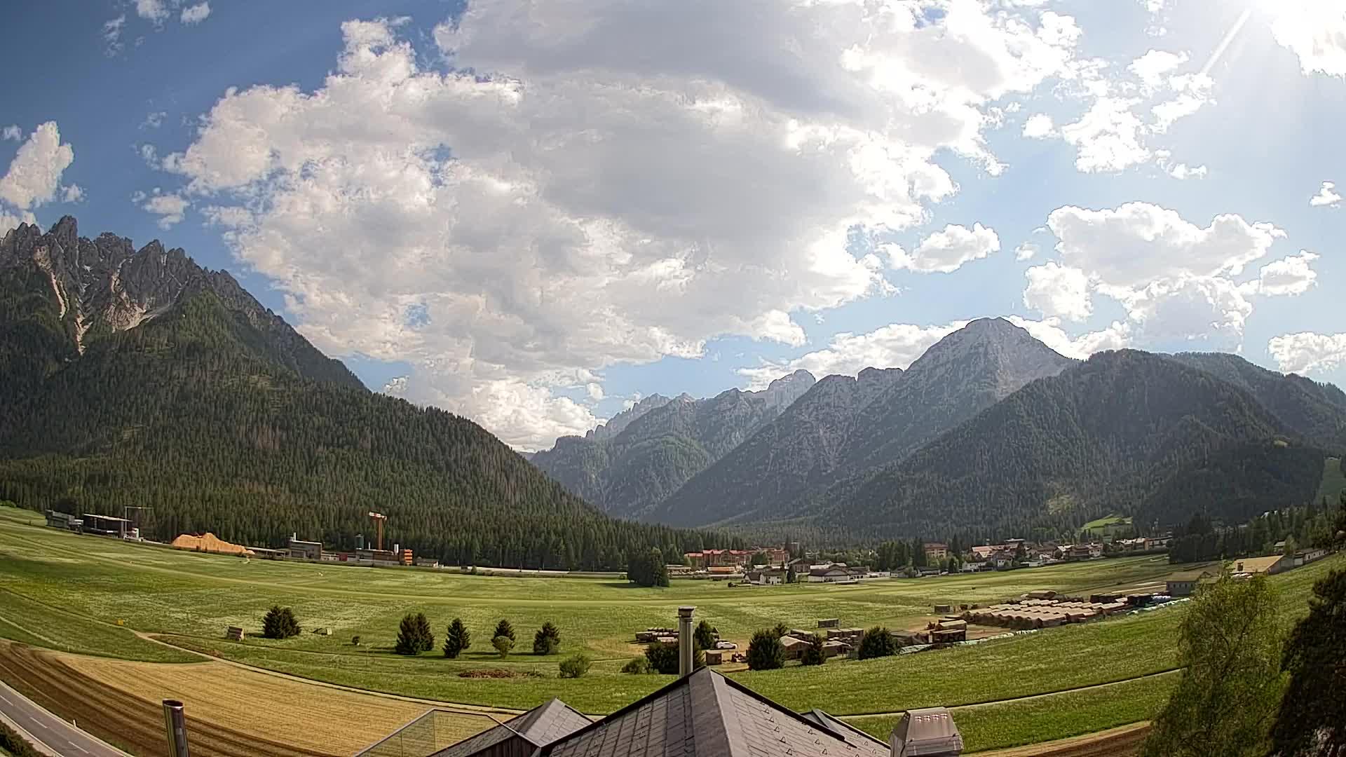 Webcam Toblach Dolomitas – Vista desde el Hotel Rosengarten