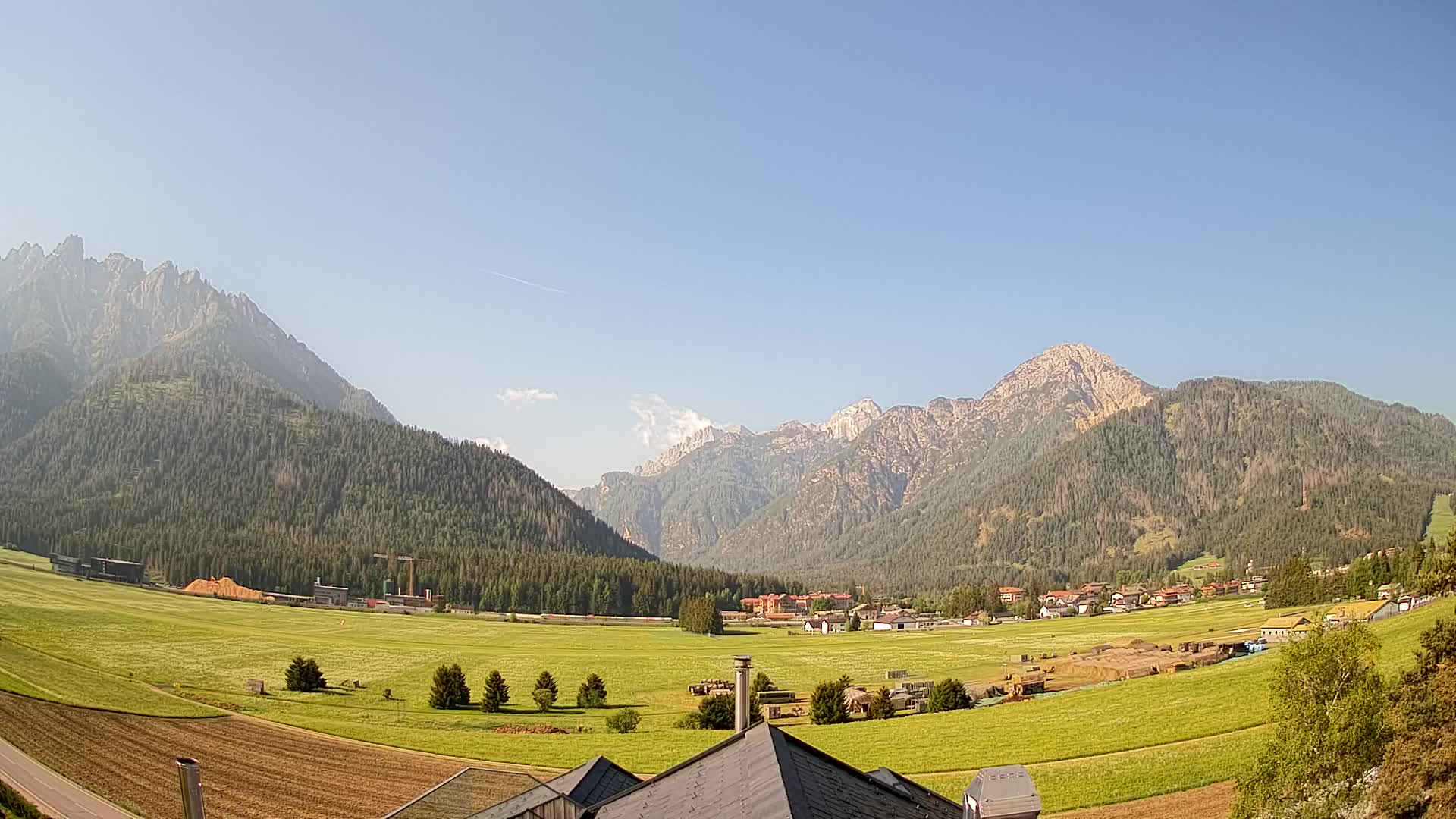 Webcam Toblach Dolomiten – Blick vom Hotel Rosengarten