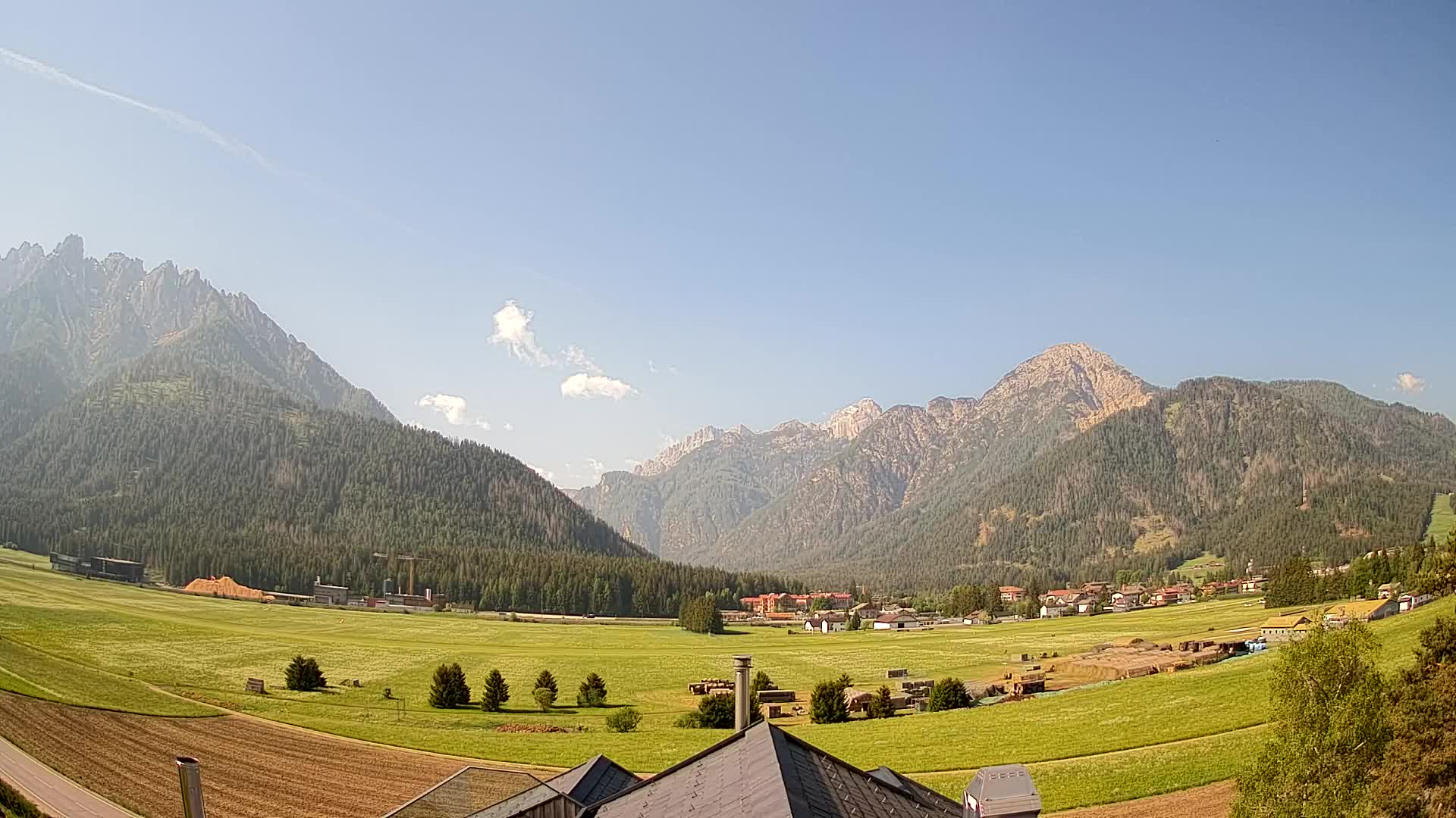 Webcam Toblach Dolomitas – Vista desde el Hotel Rosengarten