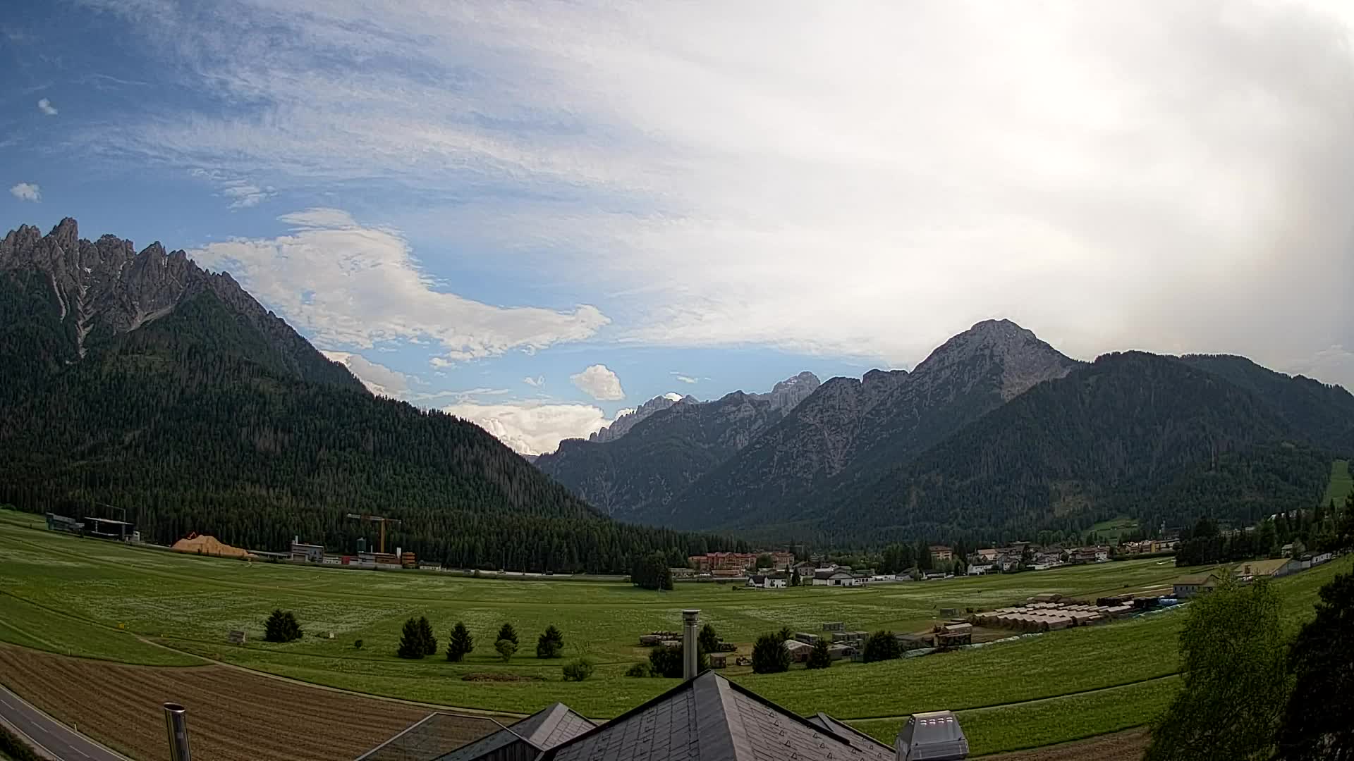 Webcam Toblach Dolomiten – Blick vom Hotel Rosengarten