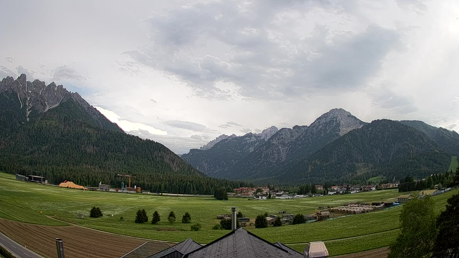 Webcam Toblach Dolomiten – Blick vom Hotel Rosengarten