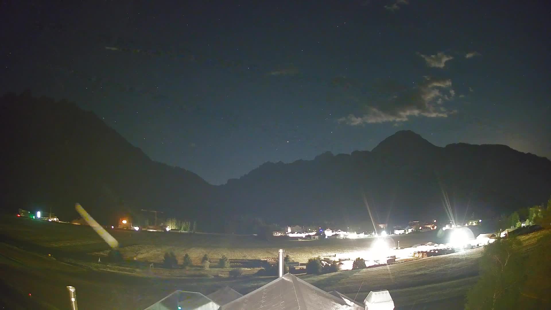 Webcam Toblach Dolomites – View from Hotel Rosengarten