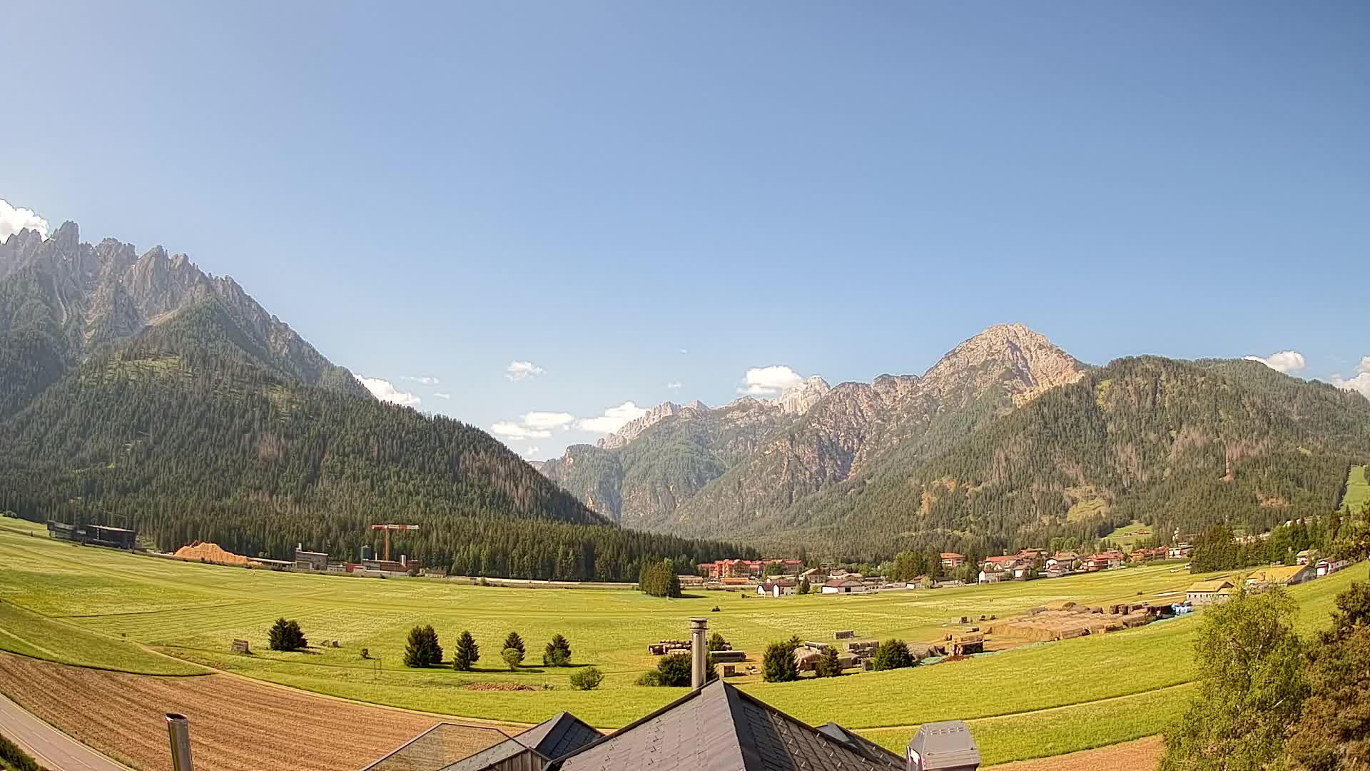 Webcam Toblach Dolomites – Vue depuis l’Hôtel Rosengarten