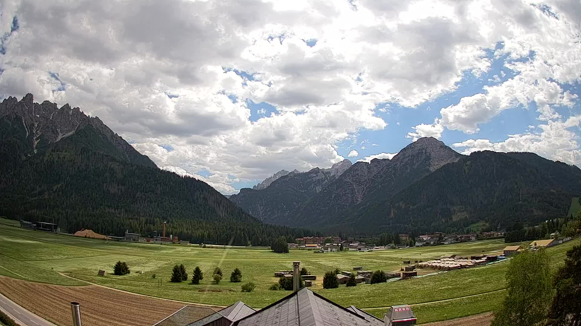 Webcam Toblach Dolomitas – Vista desde el Hotel Rosengarten