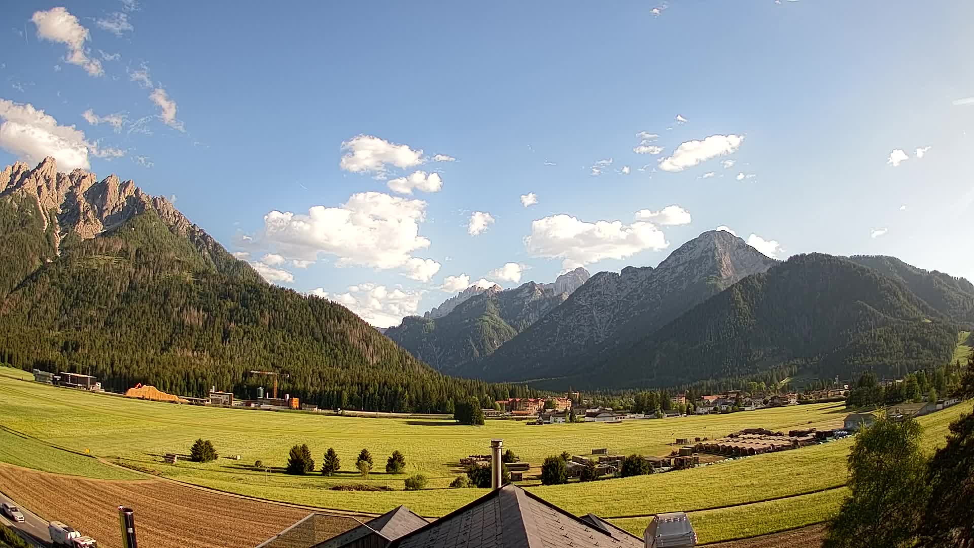 Webcam Toblach Dolomiten – Blick vom Hotel Rosengarten