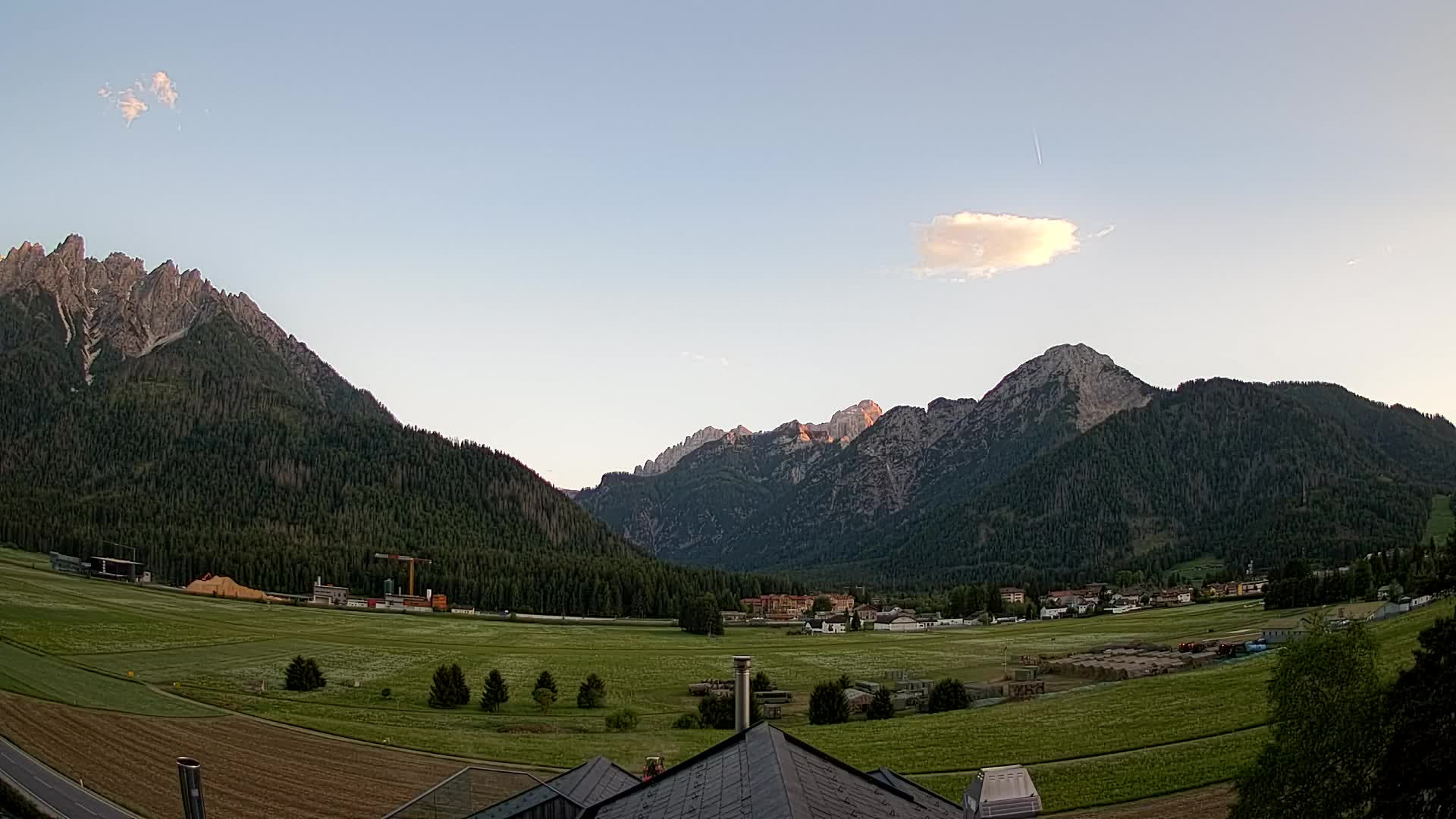 Webcam Toblach Dolomitas – Vista desde el Hotel Rosengarten