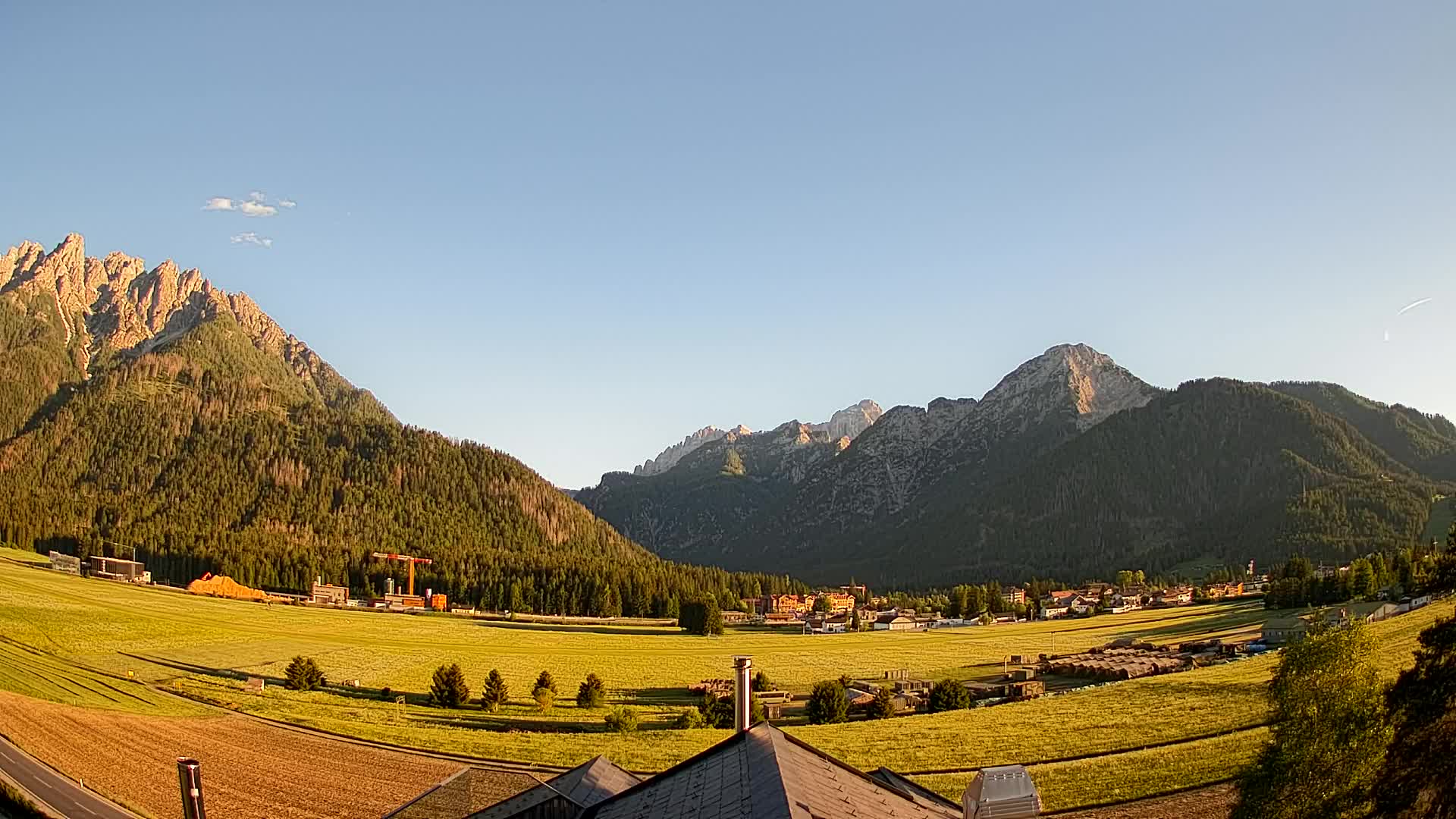 Webcam Toblach Dolomiten – Blick vom Hotel Rosengarten