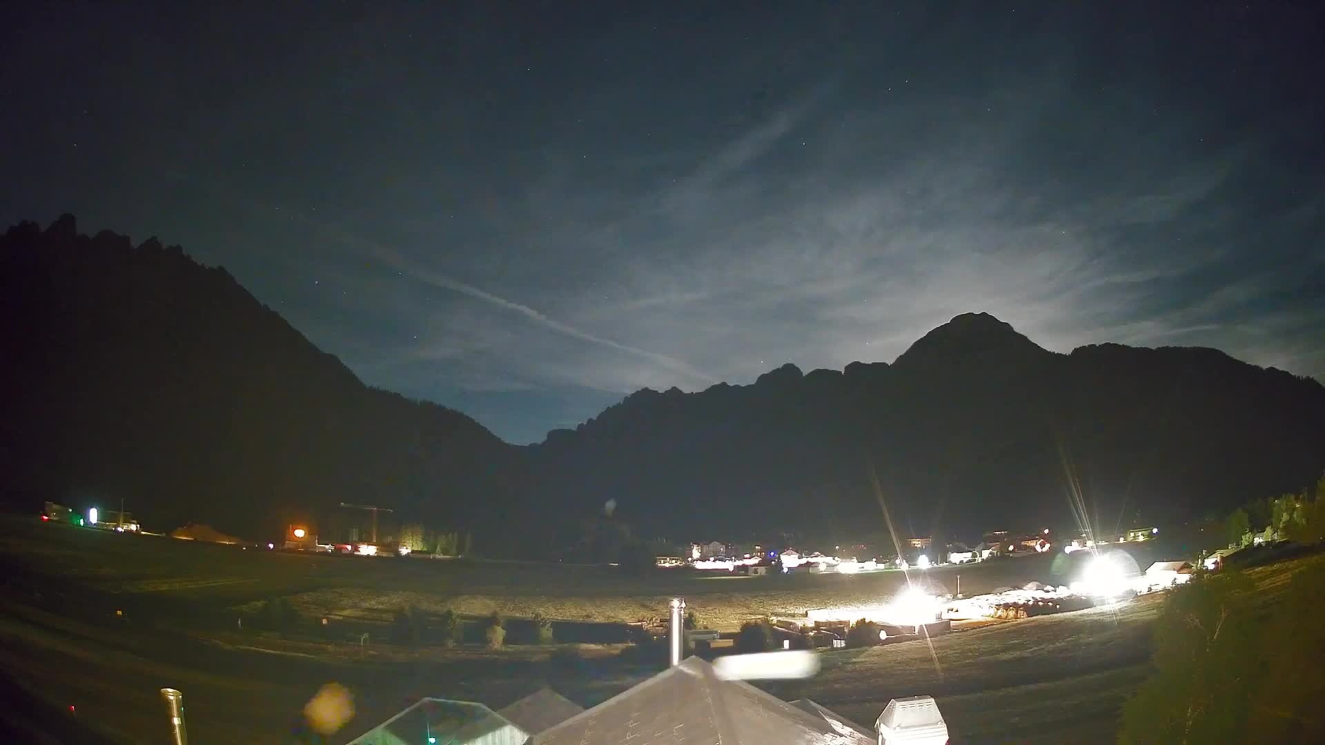Spletna kamera Toblach Dolomiti – Pogled iz hotela Rosengarten