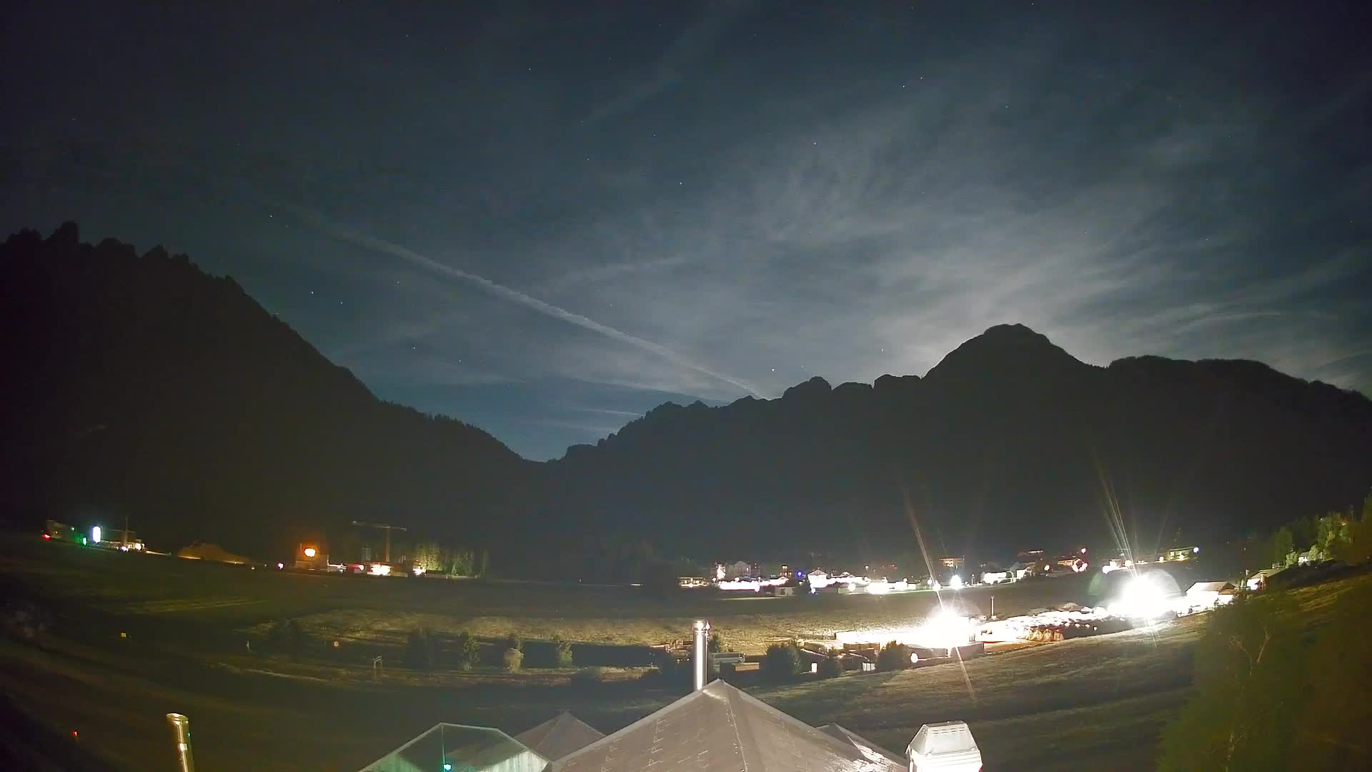 Webcam Toblach Dolomites – View from Hotel Rosengarten