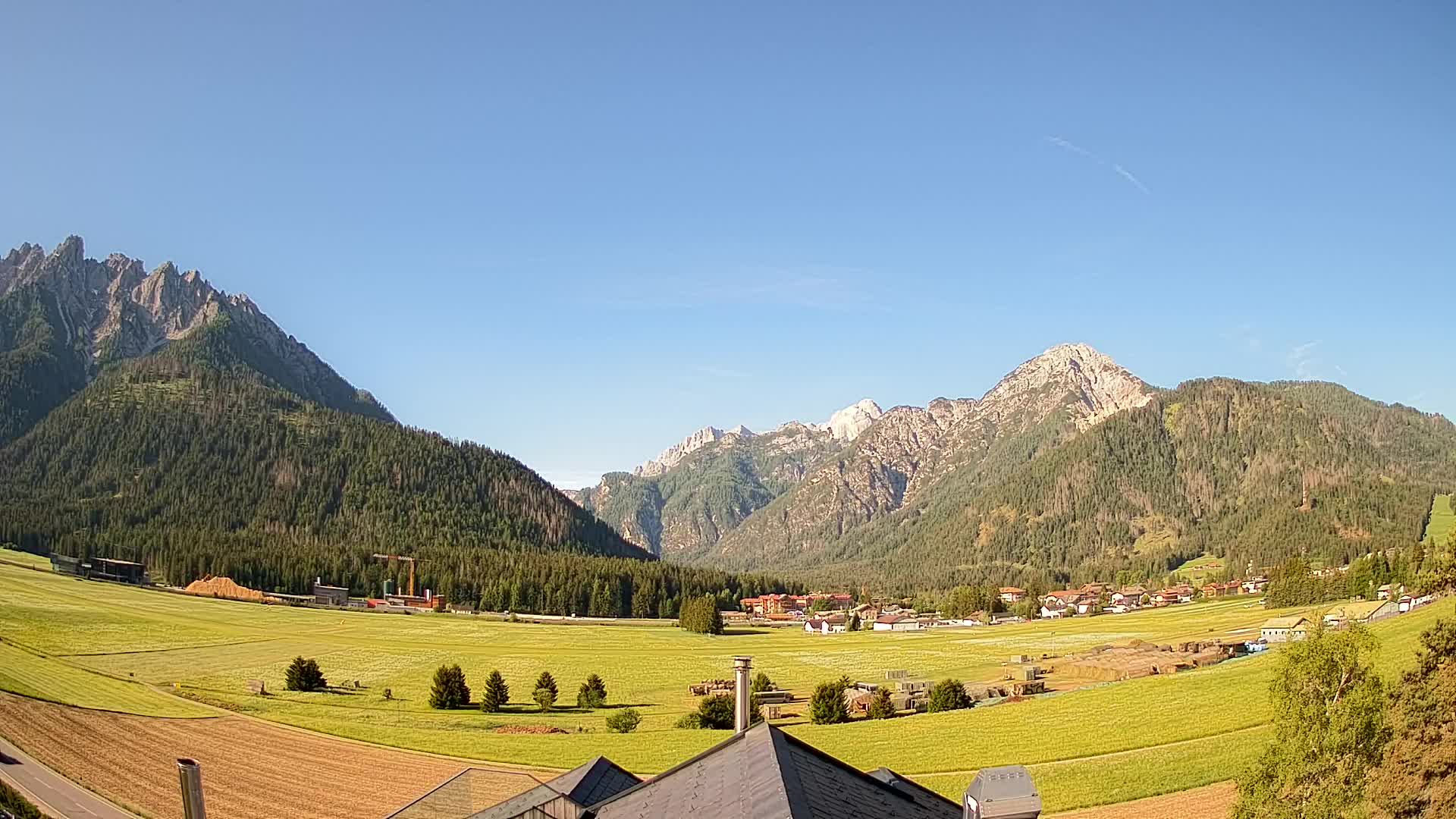 Webcam Toblach Dolomiten – Blick vom Hotel Rosengarten