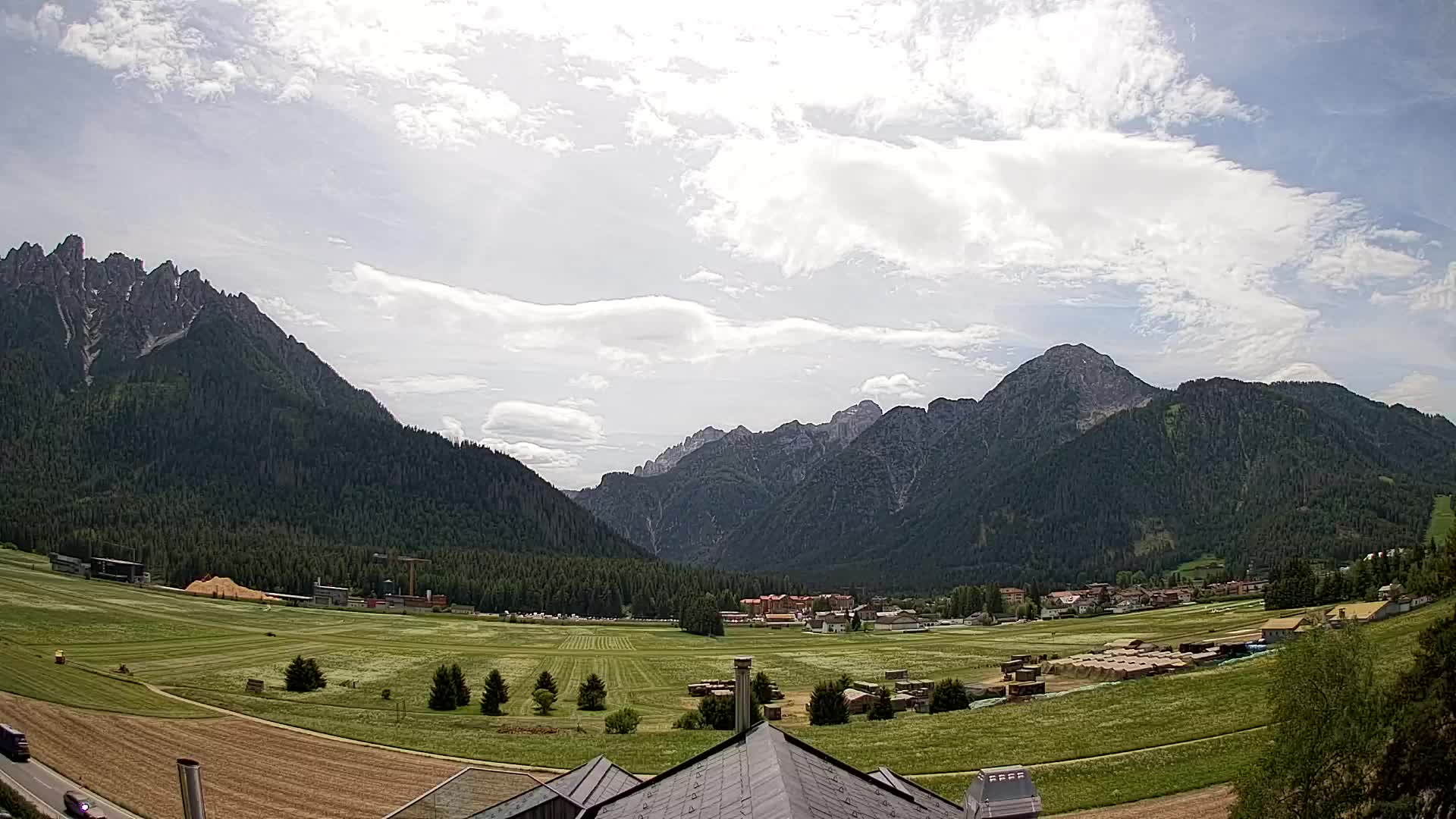 Webcam Toblach Dolomiten – Blick vom Hotel Rosengarten