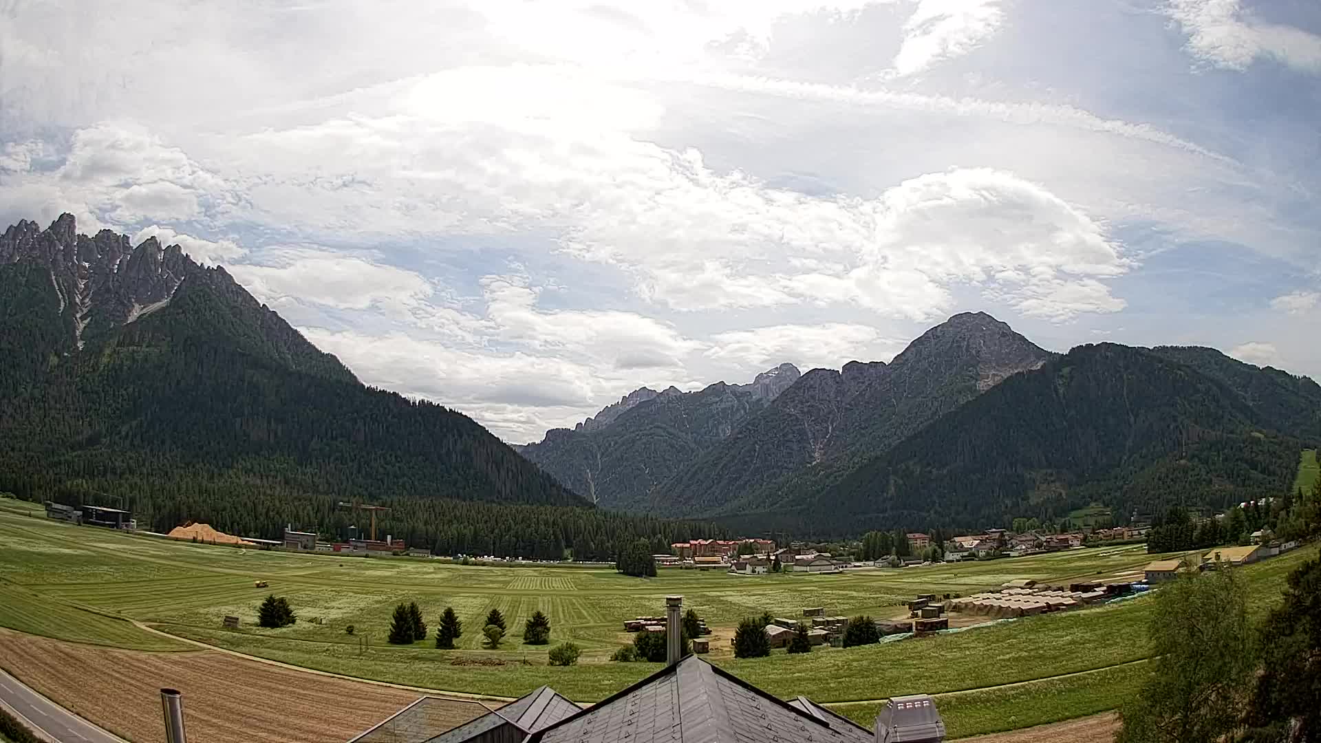 Webcam Toblach Dolomites – Vue depuis l’Hôtel Rosengarten