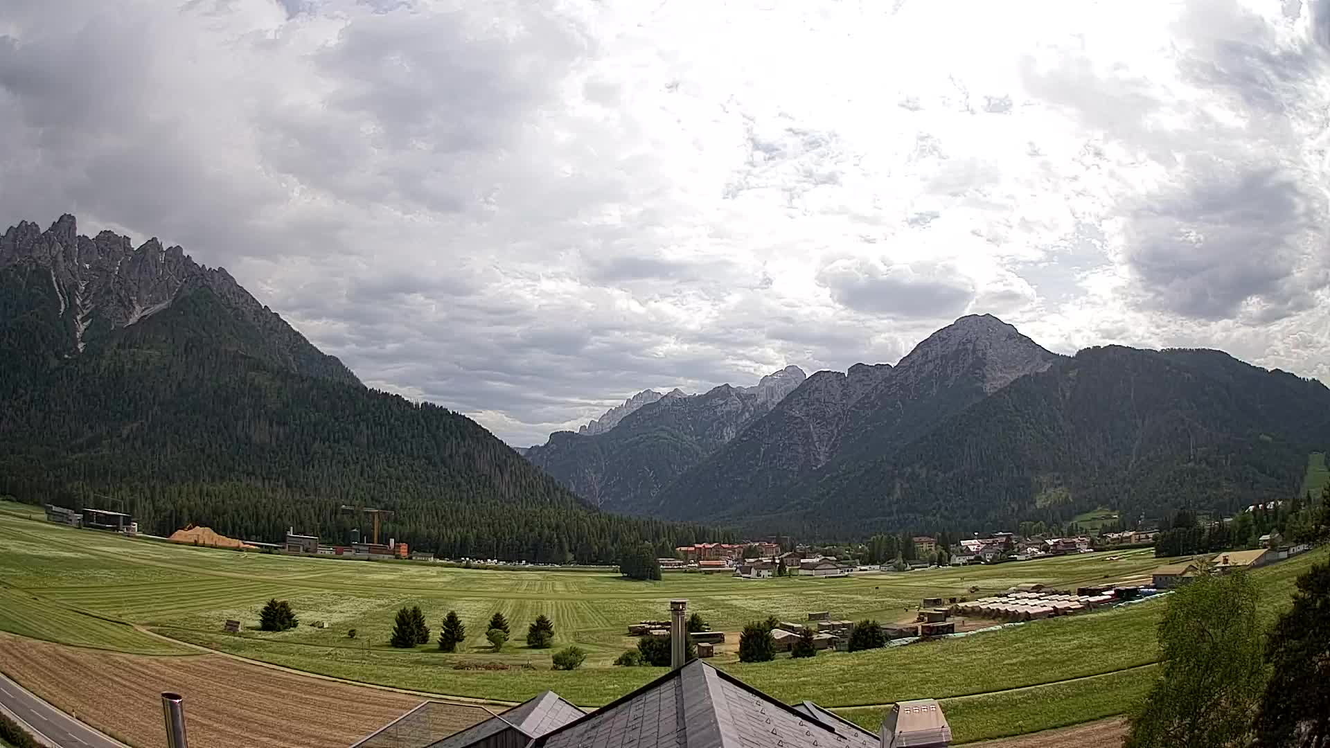 Webcam Toblach Dolomites – Vue depuis l’Hôtel Rosengarten