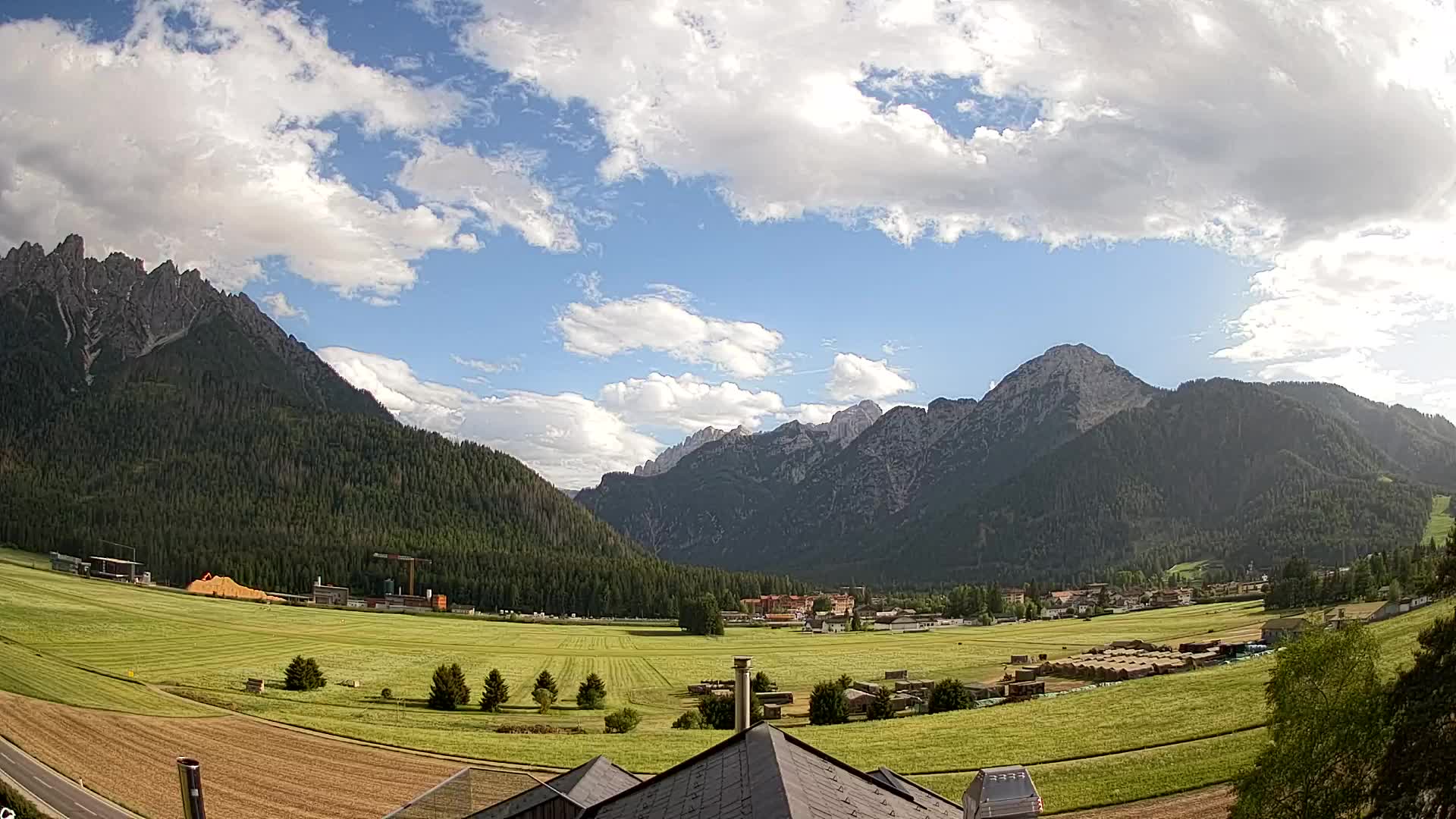 Webcam Toblach Dolomites – Vue depuis l’Hôtel Rosengarten