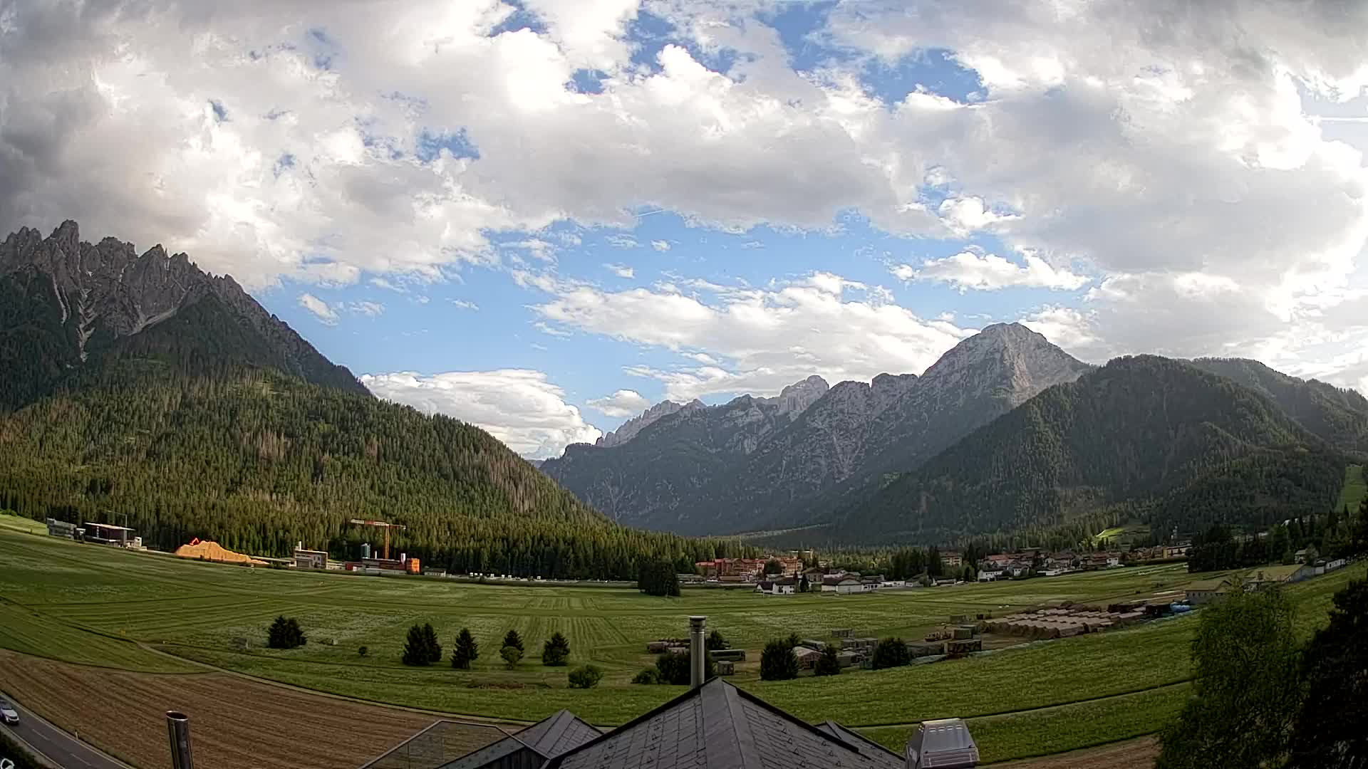 Webcam Toblach Dolomites – Vue depuis l’Hôtel Rosengarten