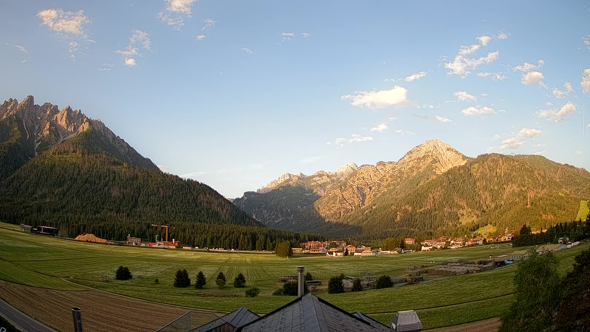 Webcam Toblach Dolomites – Vue depuis l’Hôtel Rosengarten